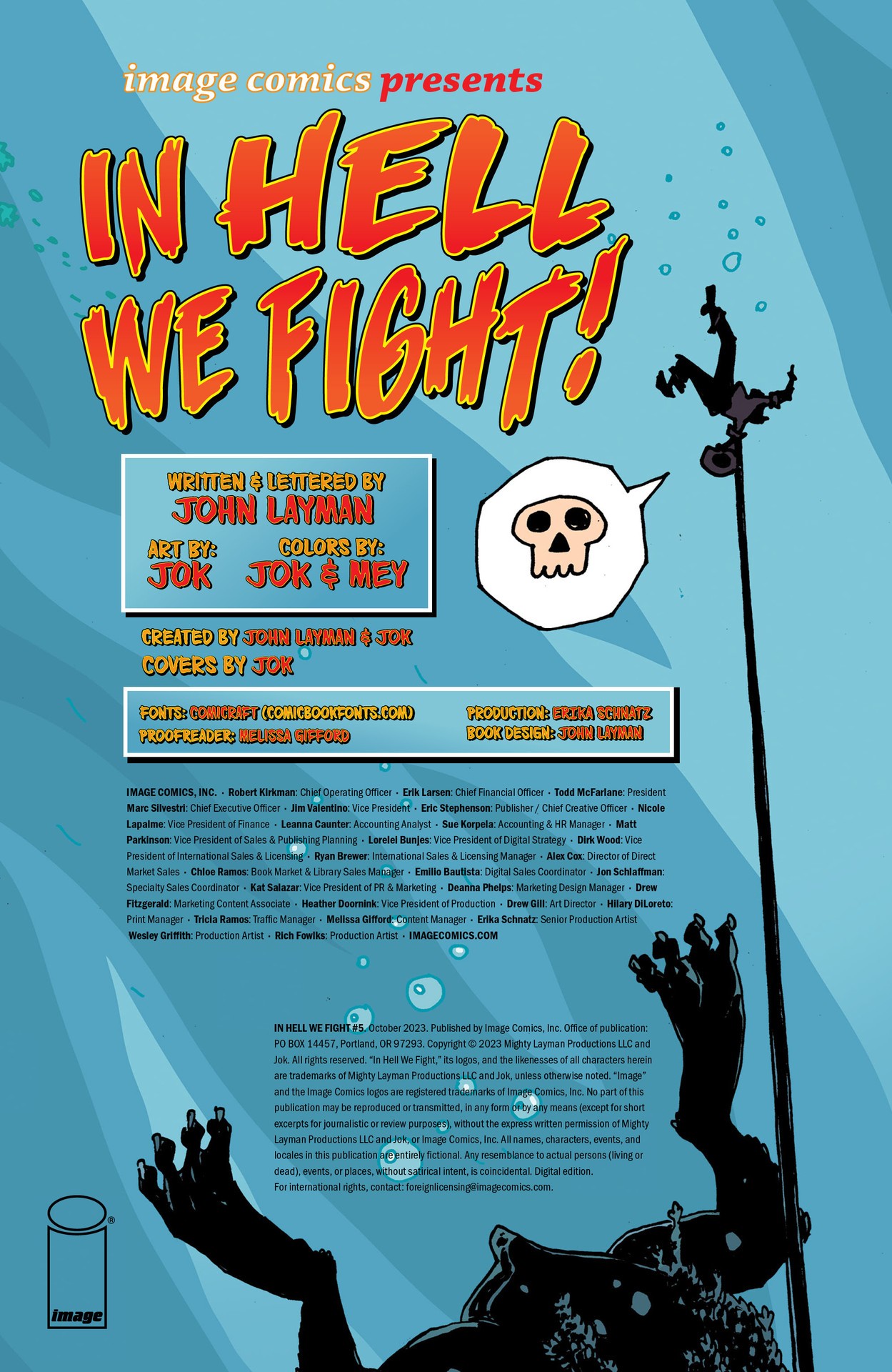 Read online In Hell We Fight! comic -  Issue #5 - 2