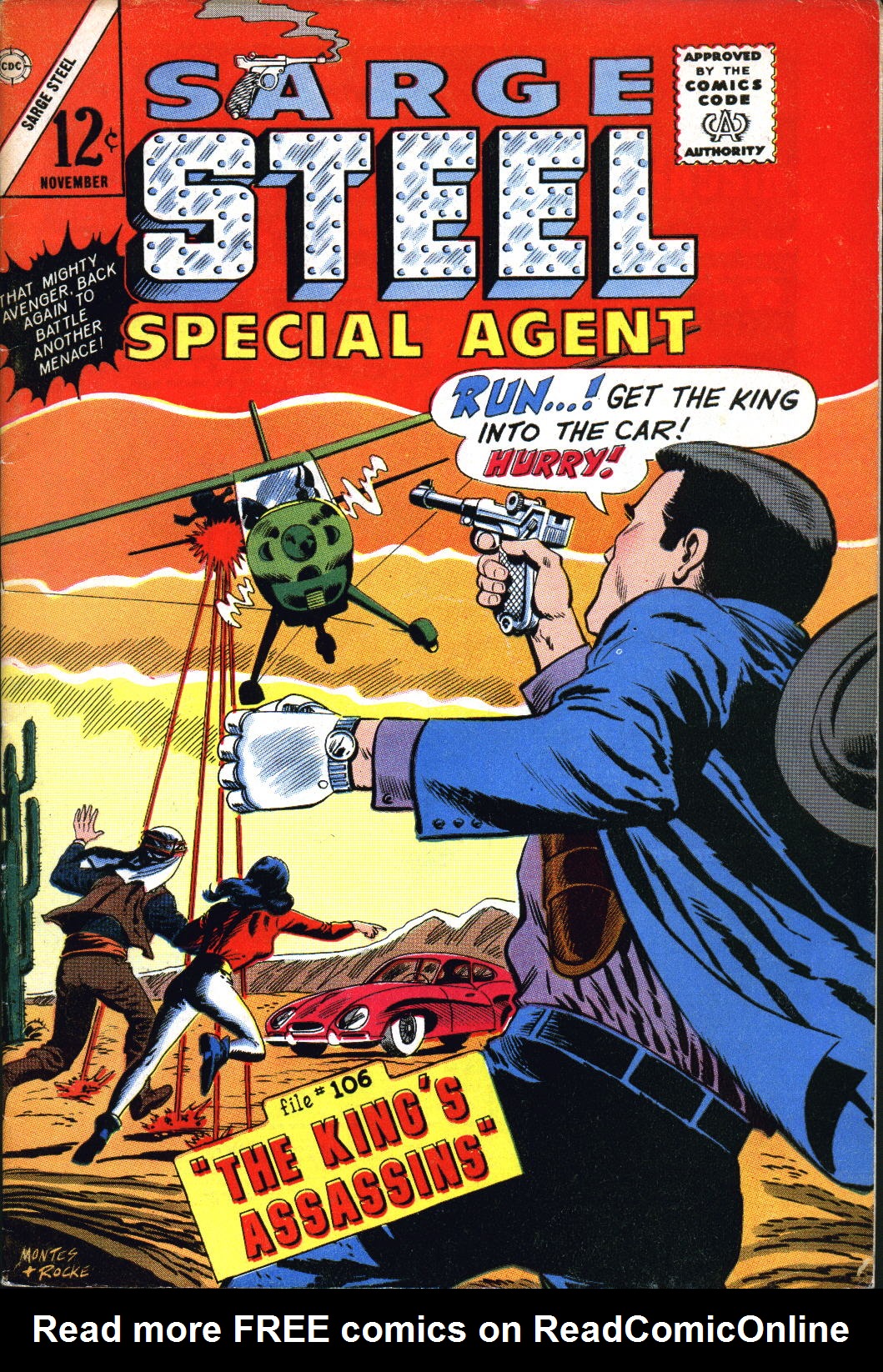 Read online Sarge Steel comic -  Issue #6 - 1