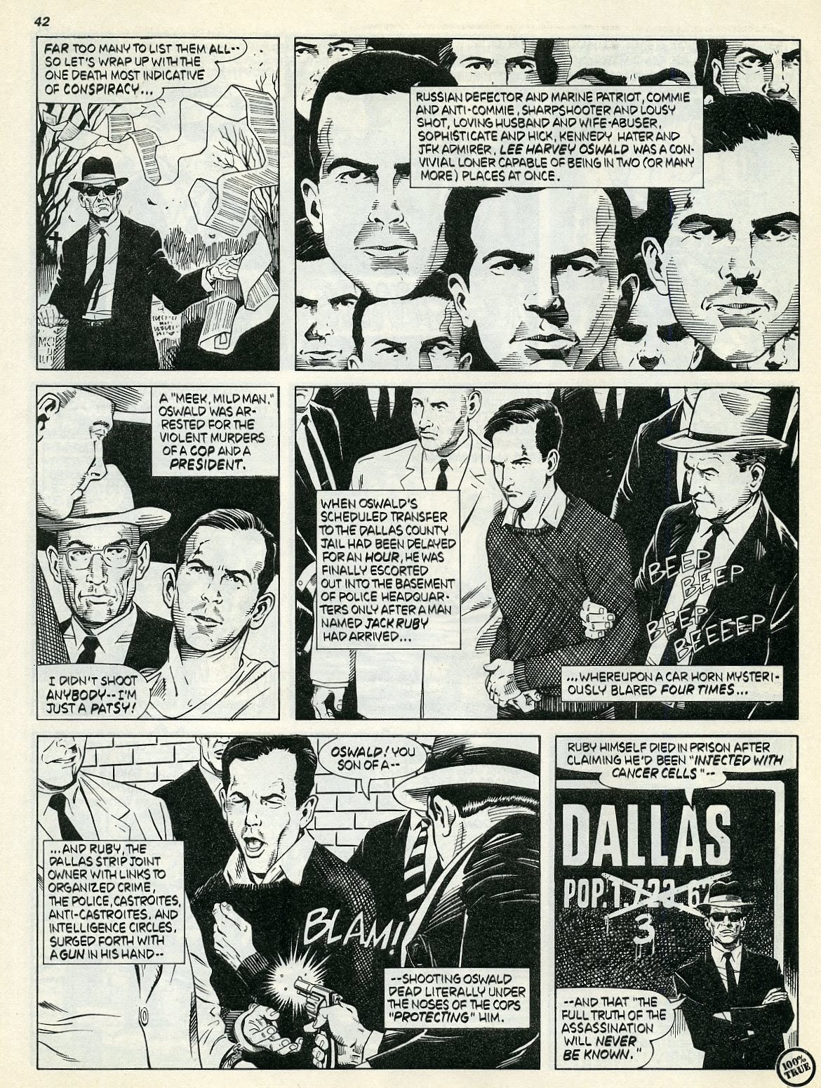 Read online 100% True comic -  Issue #1 - 44