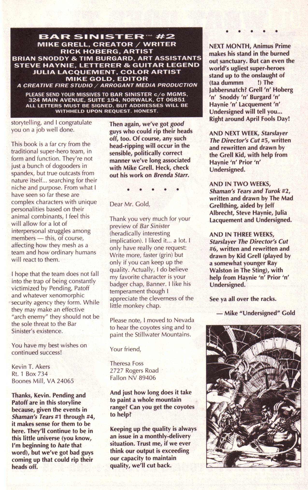 Read online Bar Sinister comic -  Issue #2 - 21