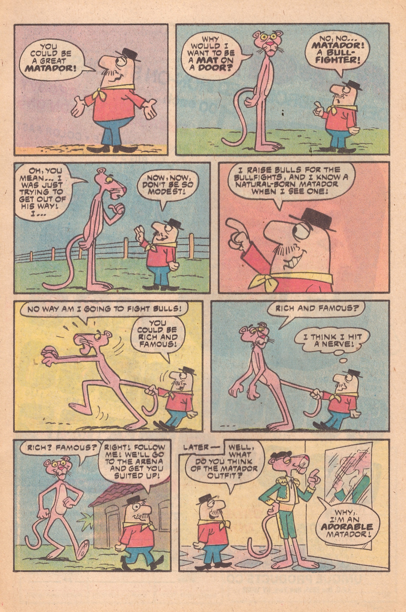 Read online The Pink Panther (1971) comic -  Issue #67 - 16