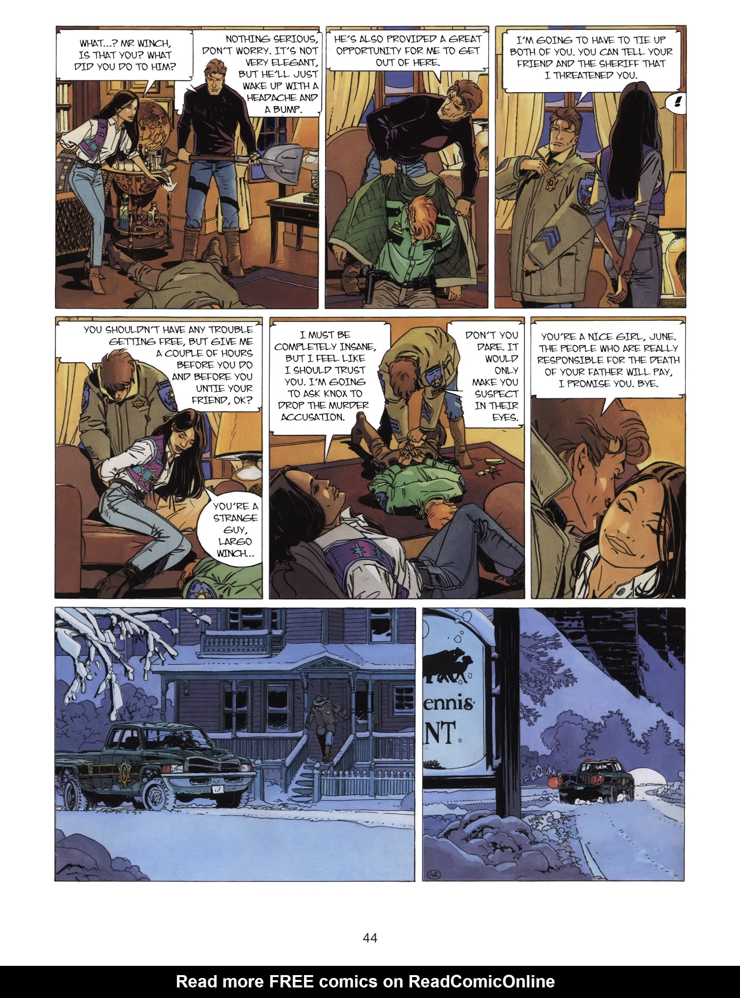 Read online Largo Winch comic -  Issue # TPB 9 - 46