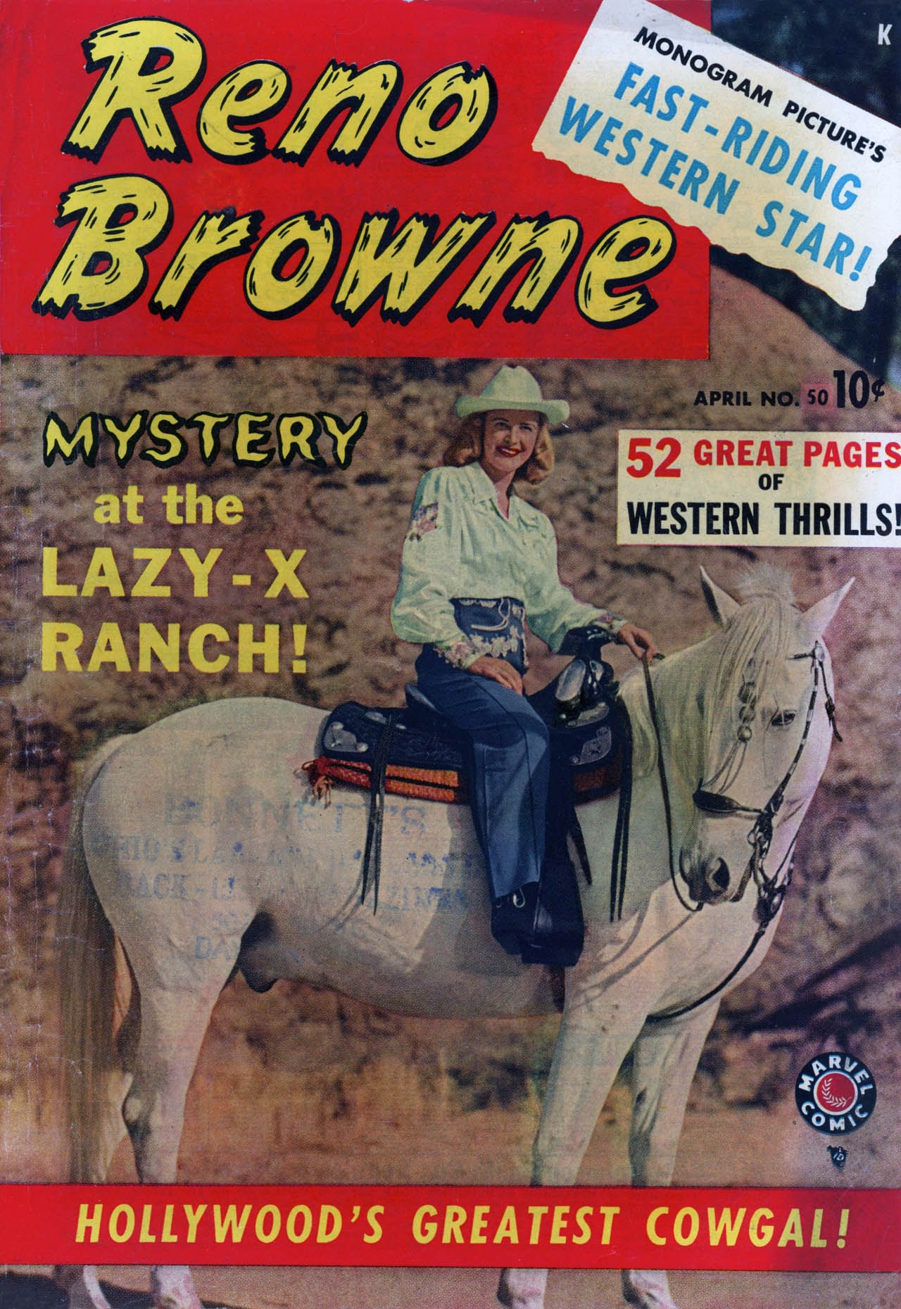 Read online Reno Browne, Hollywood's Greatest Cowgirl comic -  Issue #50 - 1