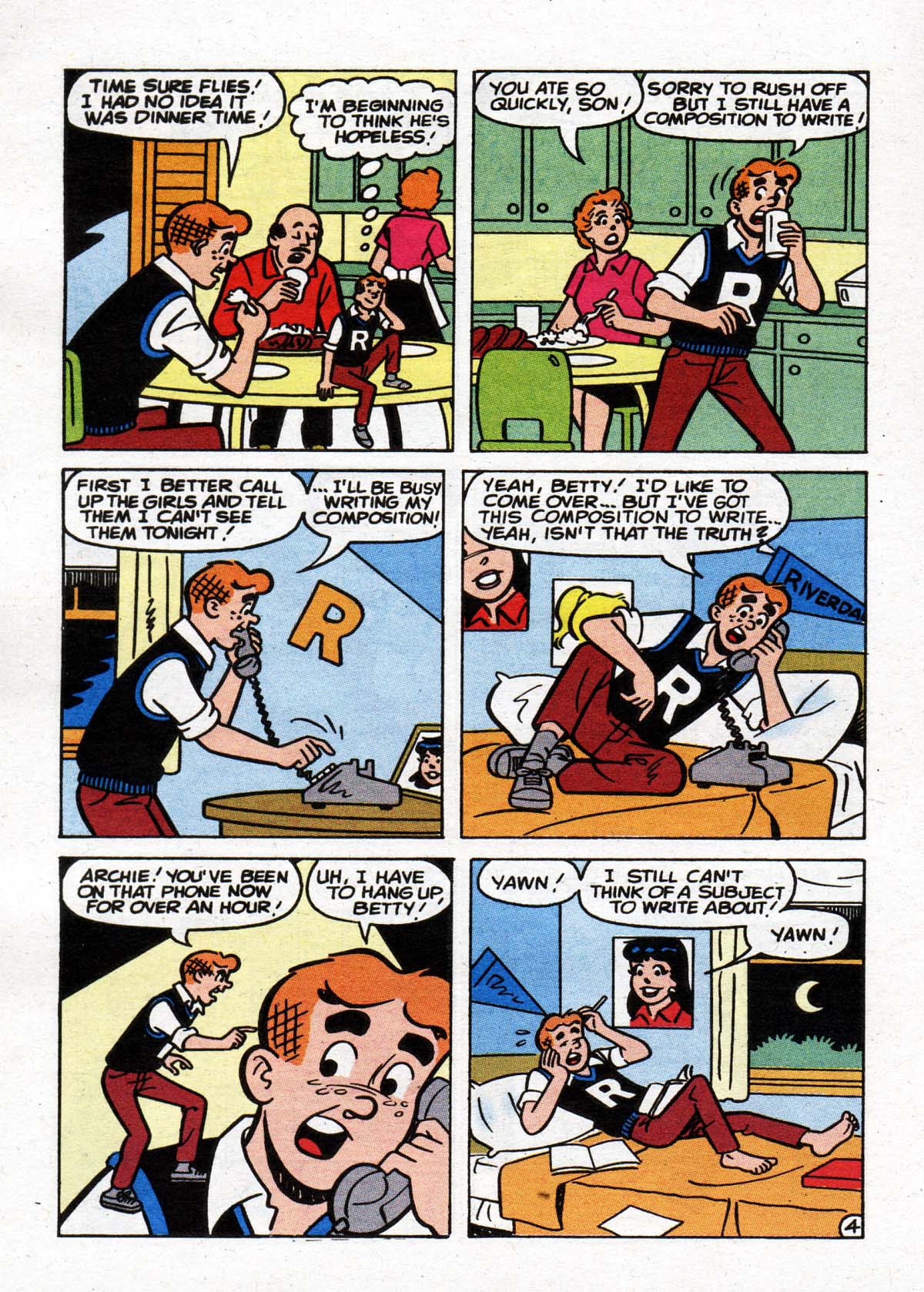 Read online Archie's Double Digest Magazine comic -  Issue #140 - 134