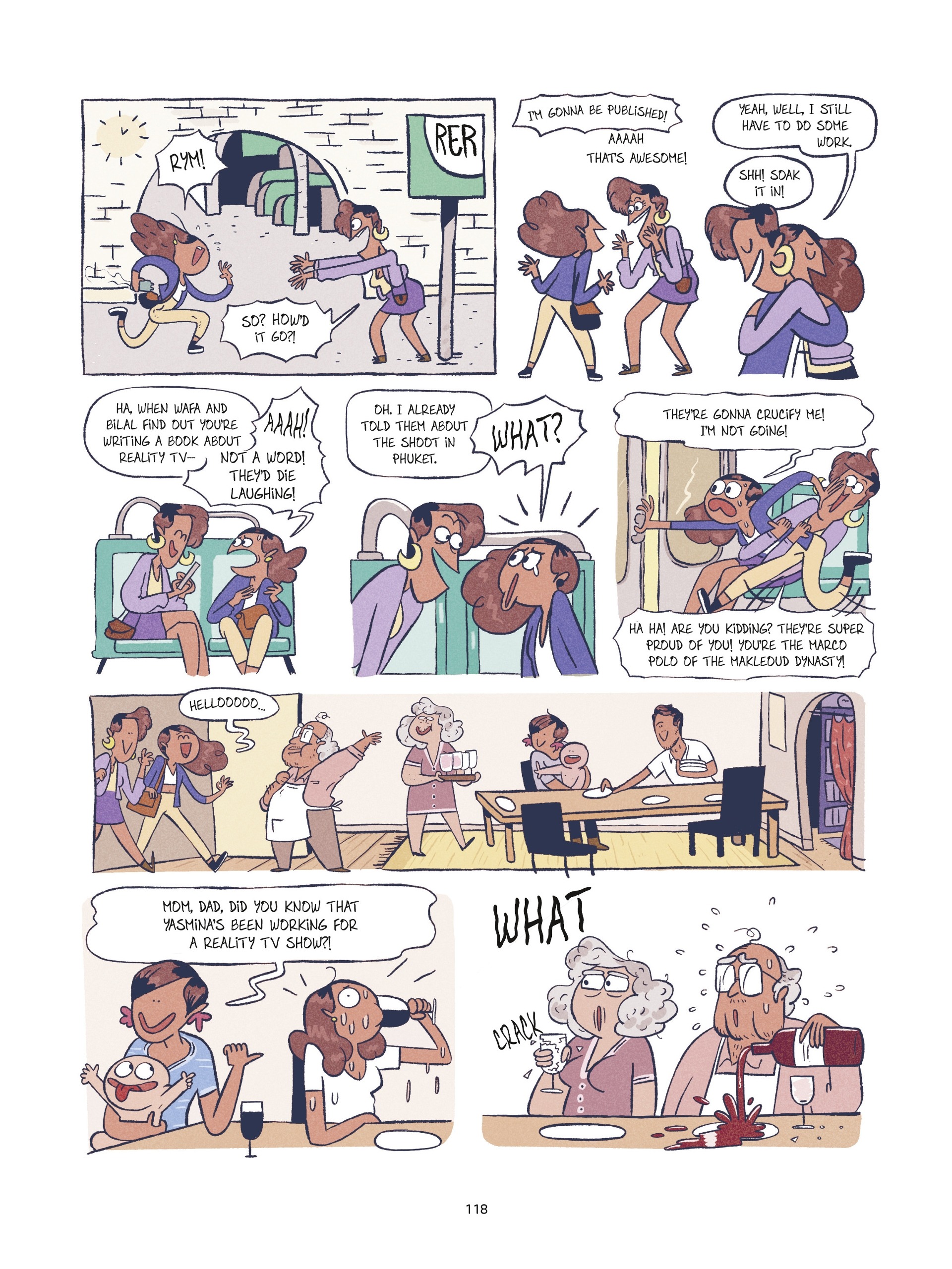 Read online Praising the Surface Behind the Scenes of Reality TV comic -  Issue # TPB - 110