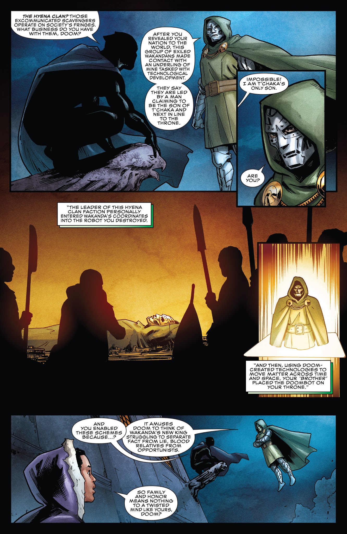 Read online Rise of the Black Panther comic -  Issue #4 - 22