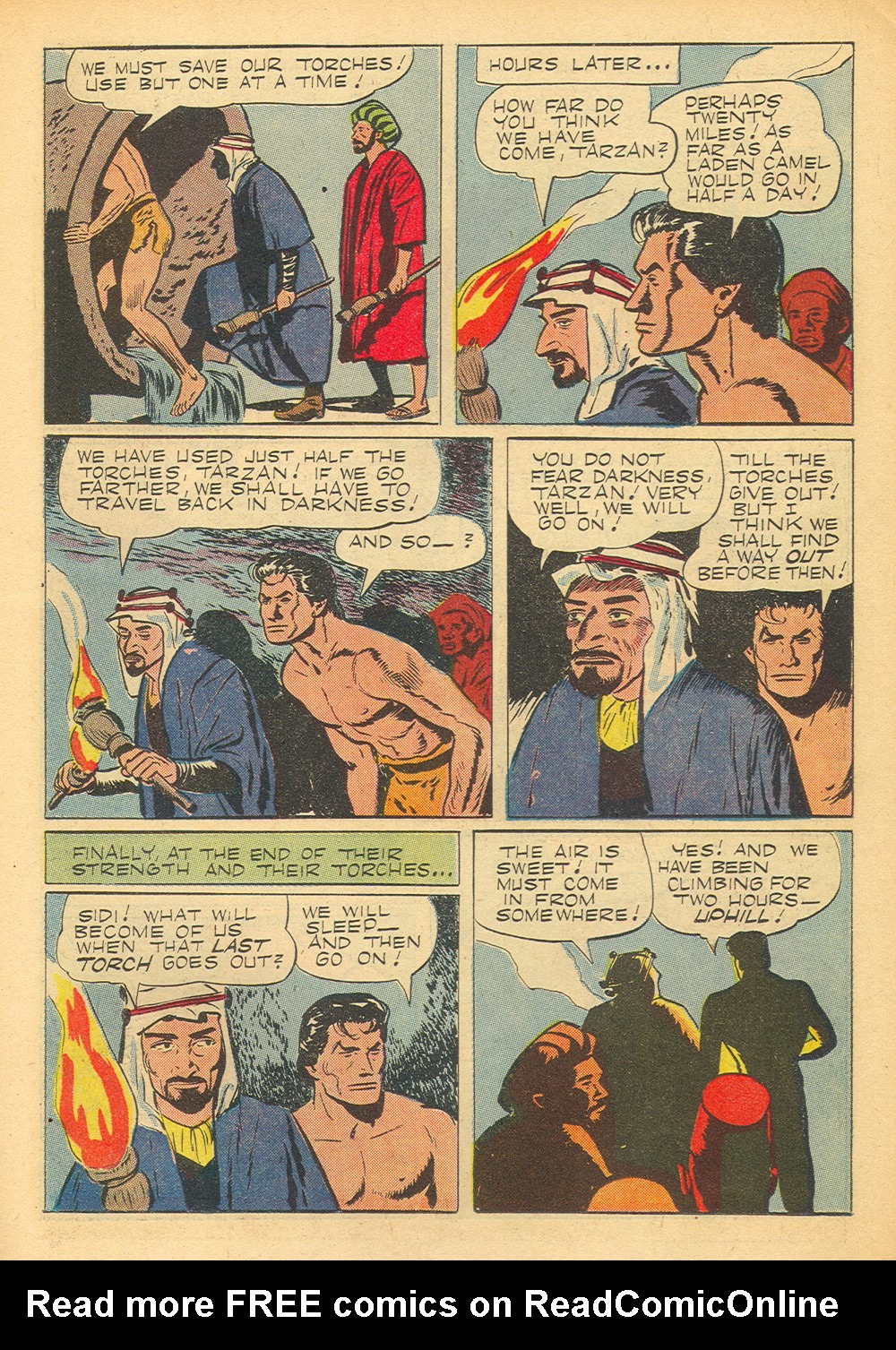 Read online Tarzan (1948) comic -  Issue #77 - 11