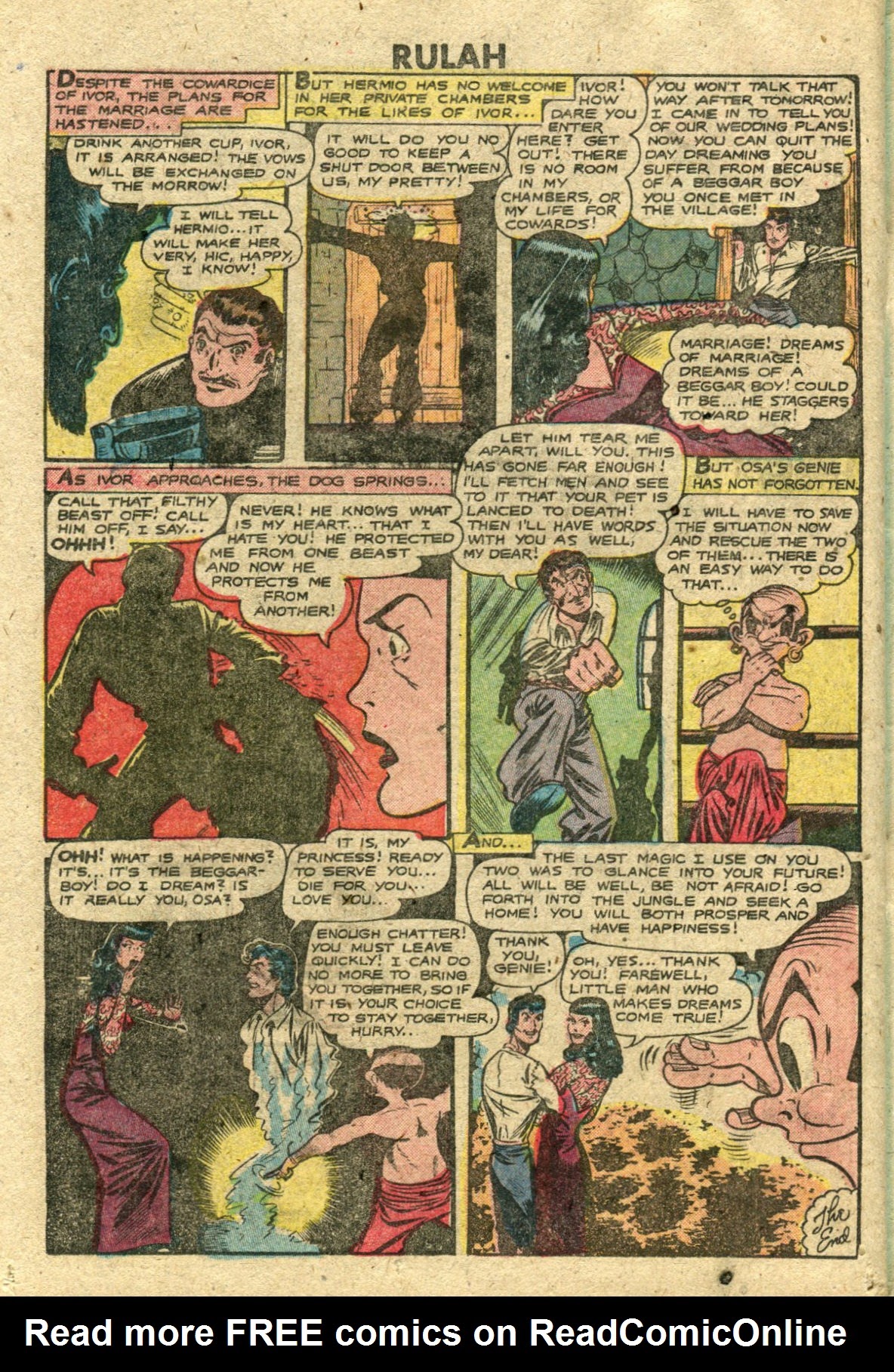 Read online Rulah - Jungle Goddess comic -  Issue #25 - 26