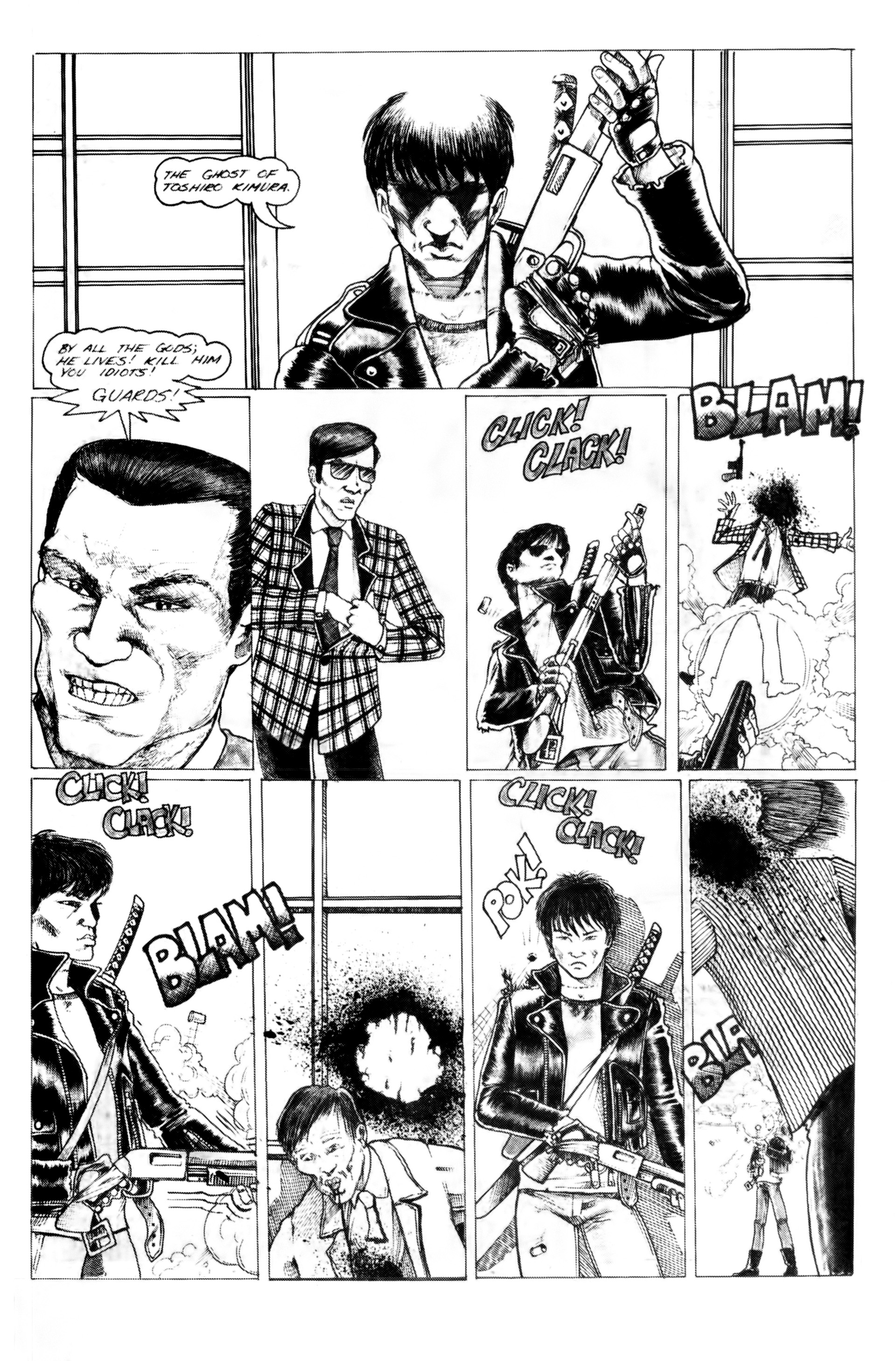 Read online Samurai (1988) comic -  Issue #3 - 21