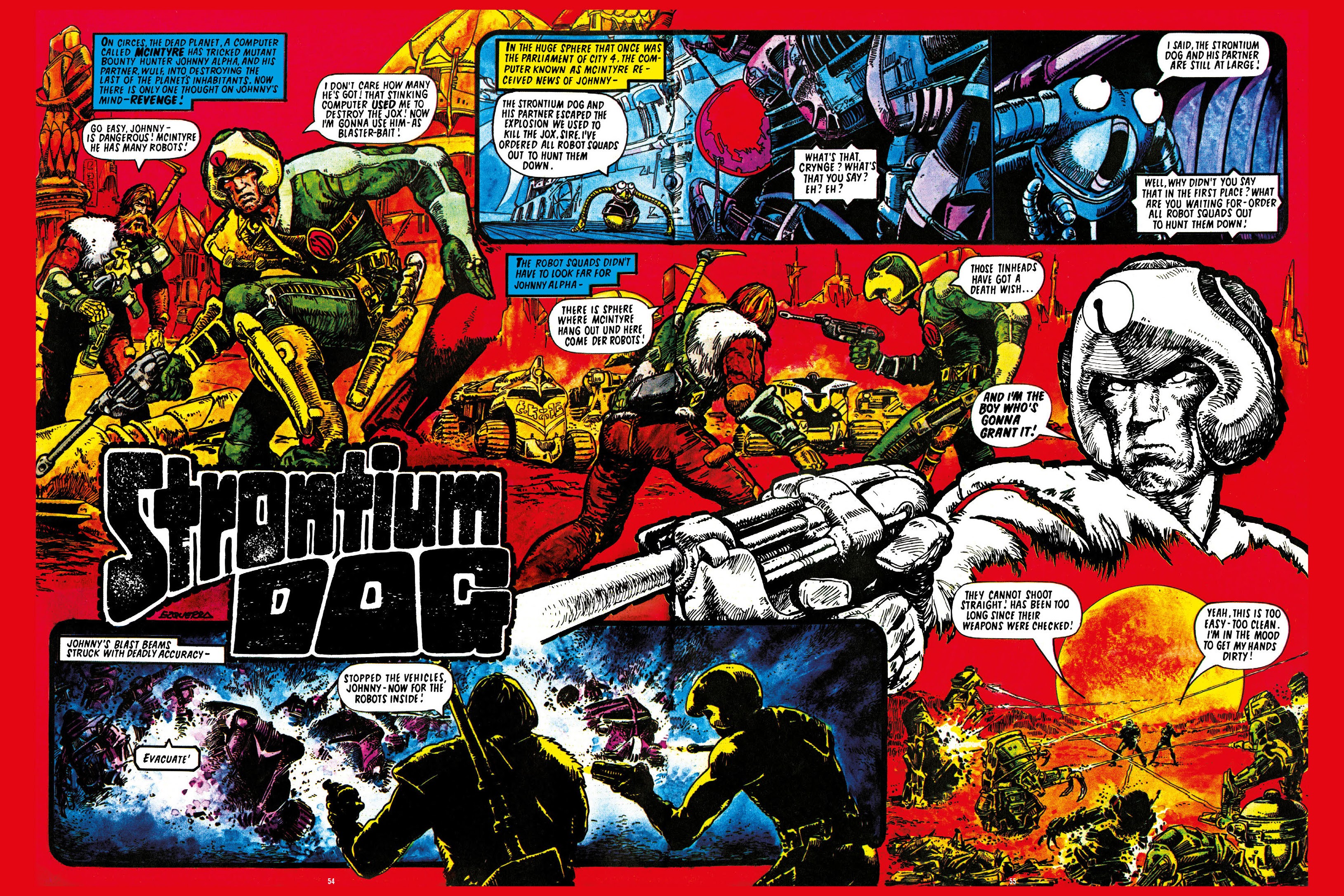 Read online Strontium Dog Search and Destroy: The Starlord Years comic -  Issue # TPB - 51