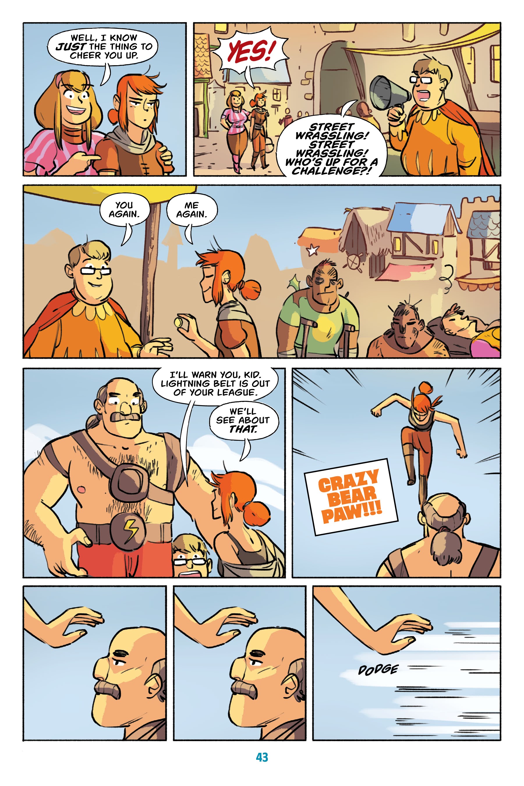 Read online Wrassle Castle comic -  Issue #1 - 42