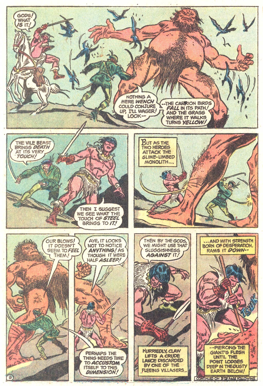 Read online Claw  The Unconquered comic -  Issue #4 - 11