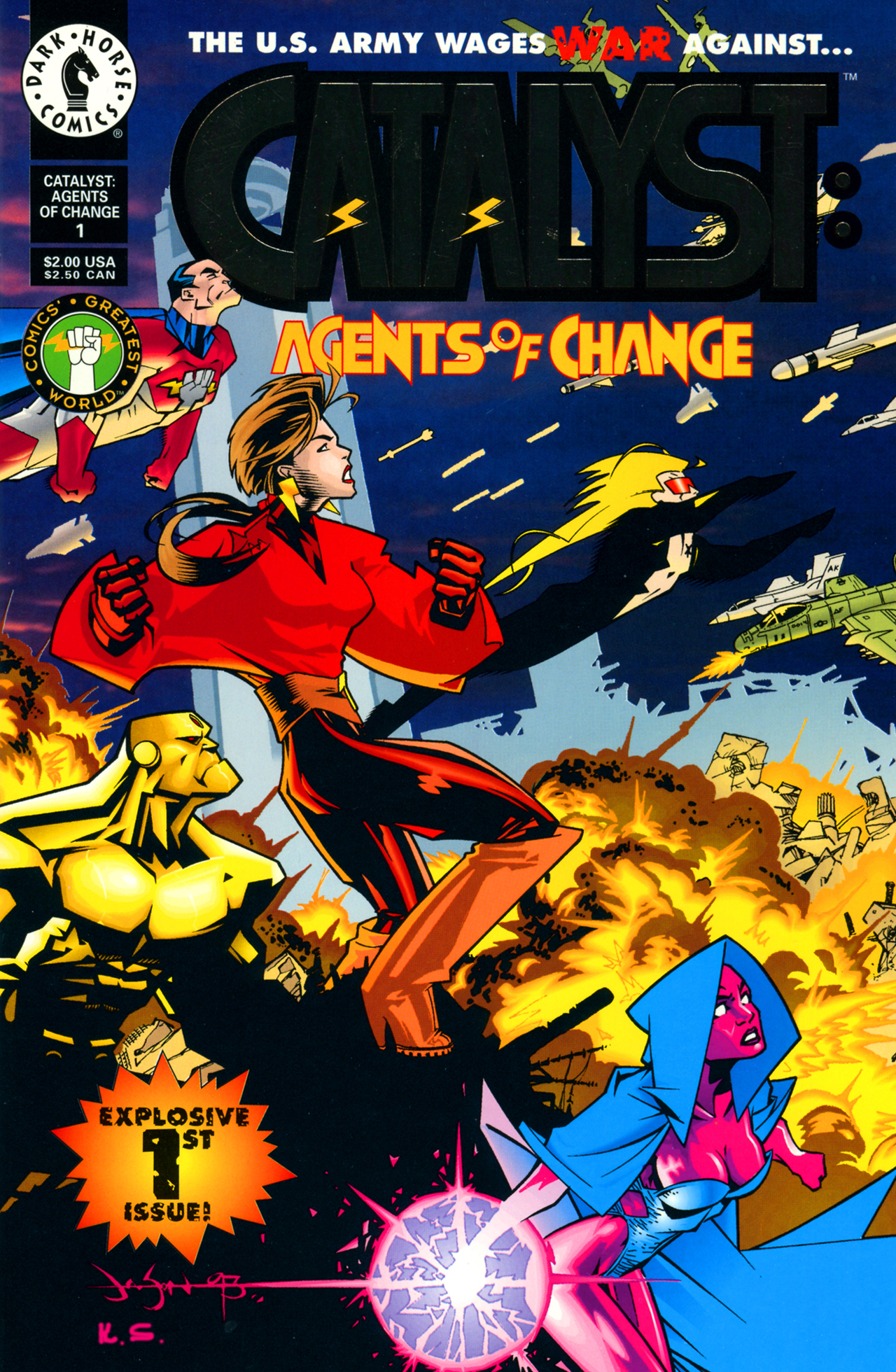 Read online Catalyst: Agents of Change comic -  Issue #1 - 1