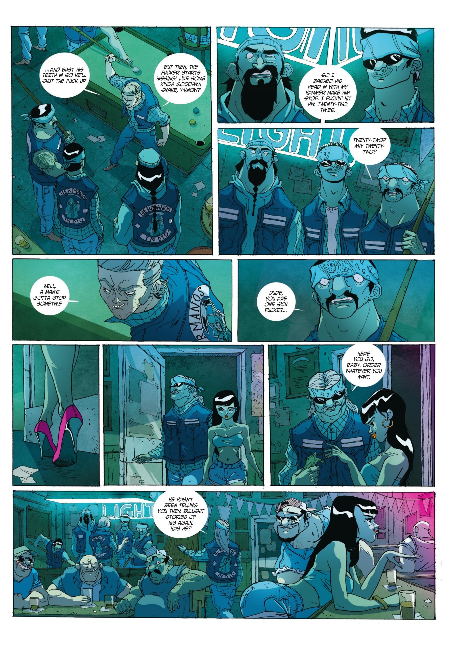Read online Puta Madre comic -  Issue #3 - 22