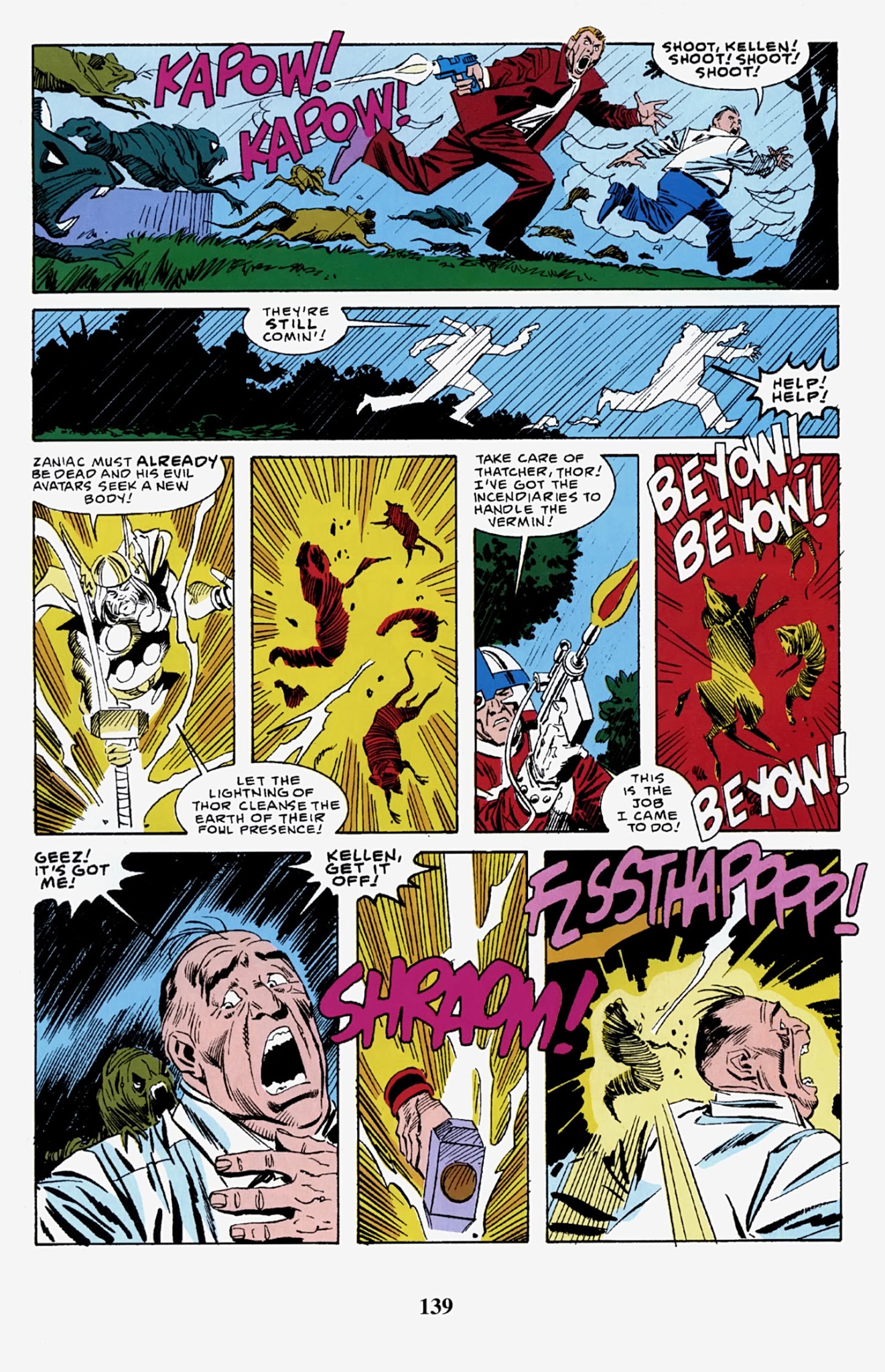 Read online Thor Visionaries: Walter Simonson comic -  Issue # TPB 4 - 140