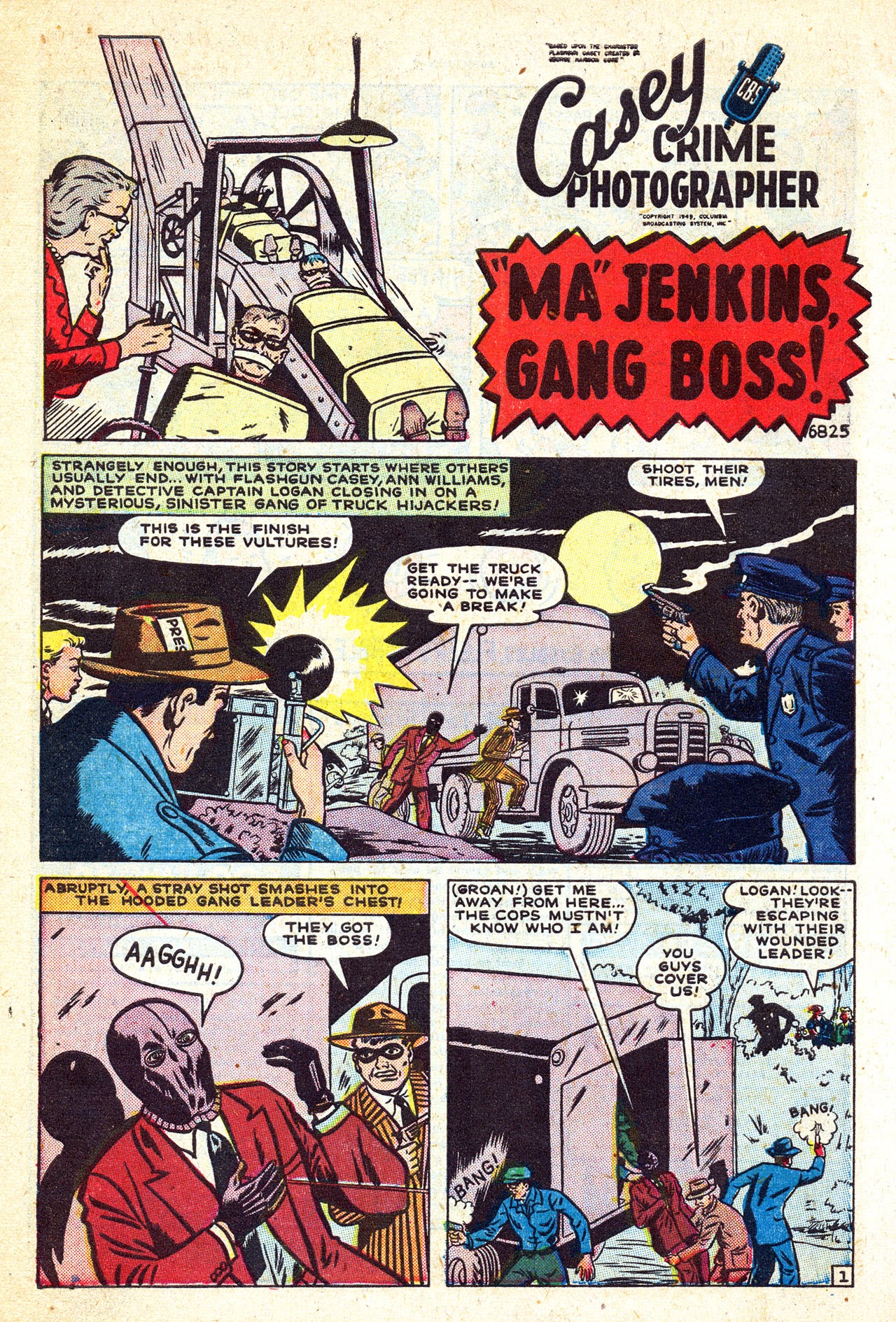 Read online Casey Crime Photographer comic -  Issue #4 - 14