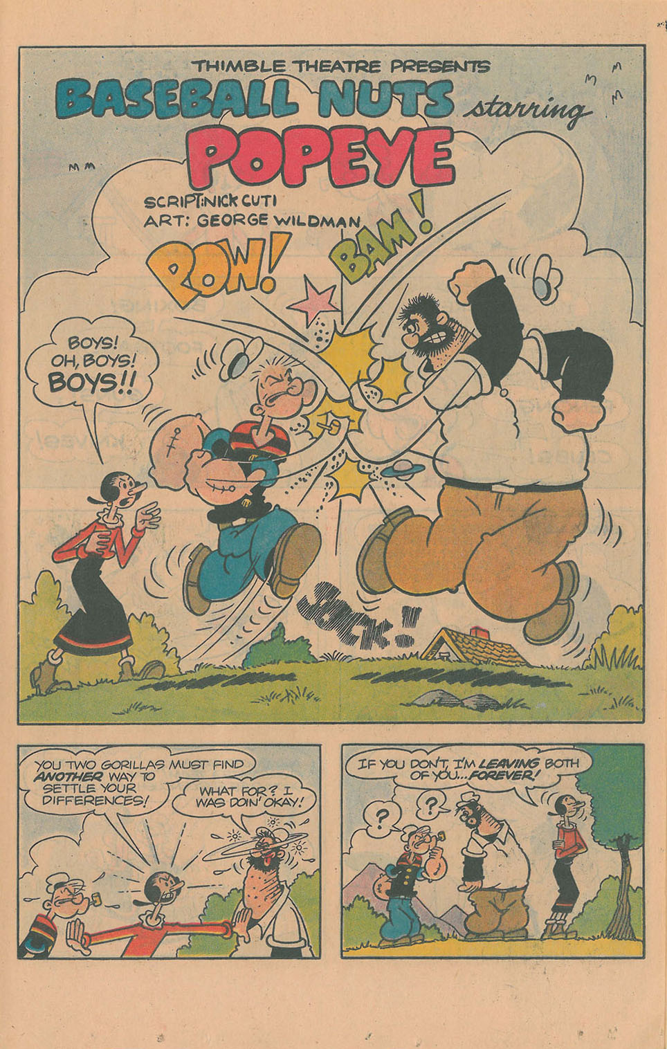 Read online Popeye (1948) comic -  Issue #171 - 19