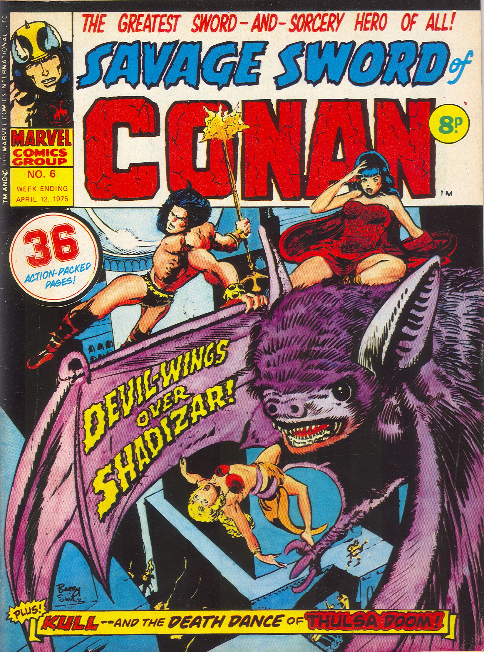 Read online The Savage Sword of Conan (1975) comic -  Issue #6 - 1