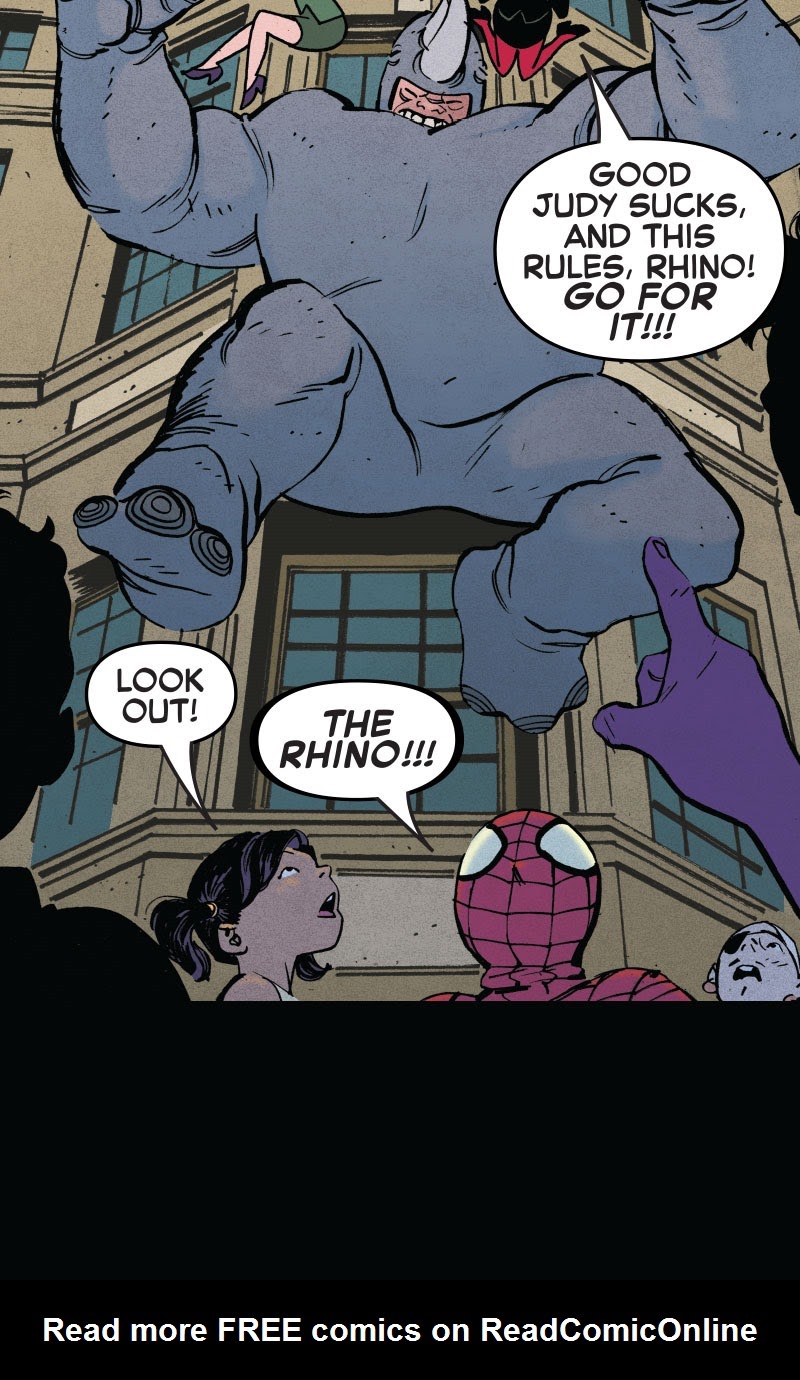 Read online Mighty Marvel Holiday Special: Halloween with the Rhino Infinity Comic comic -  Issue # Full - 17