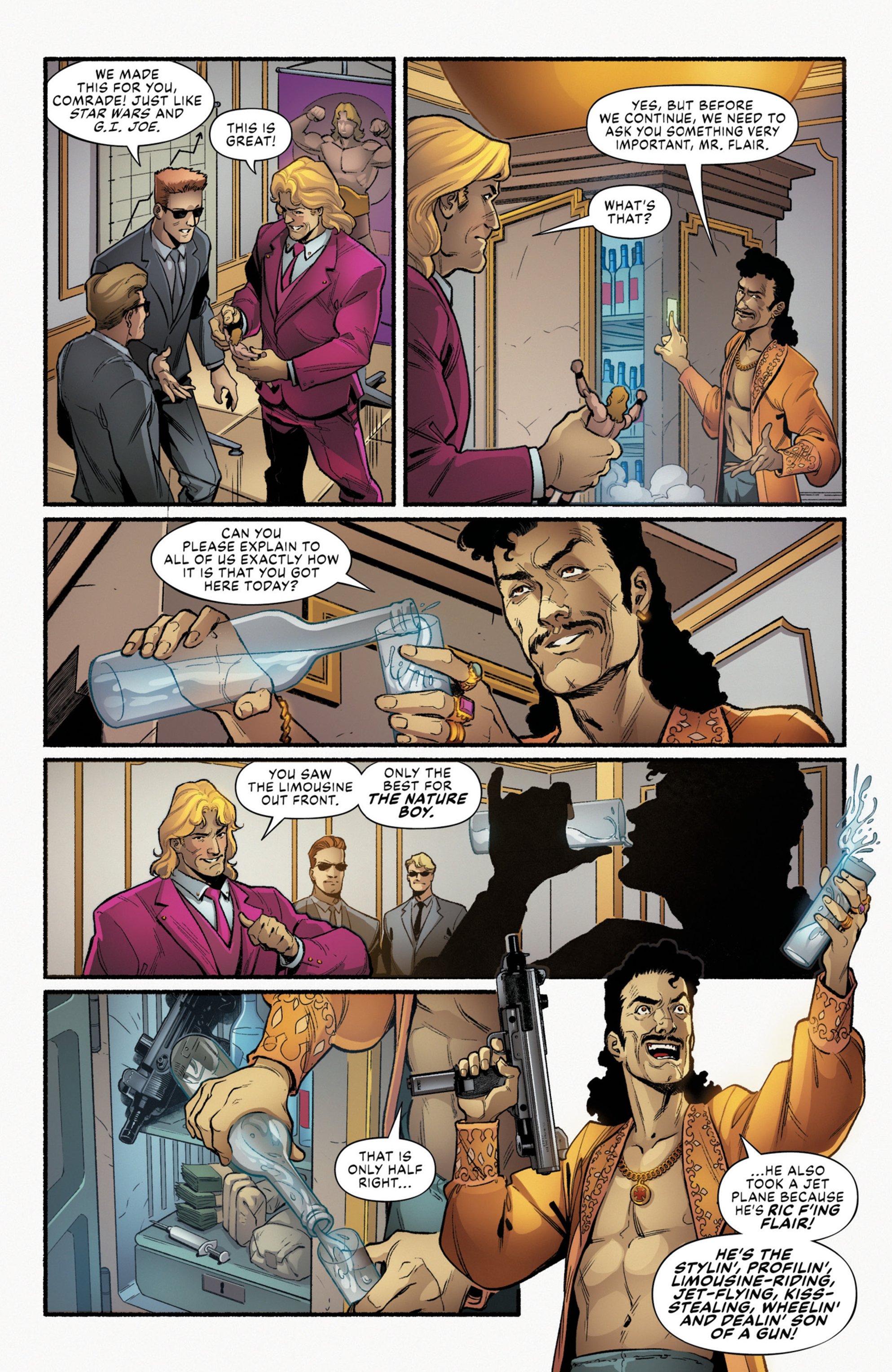 Read online Codename Ric Flair: Magic Eightball comic -  Issue # Full - 24