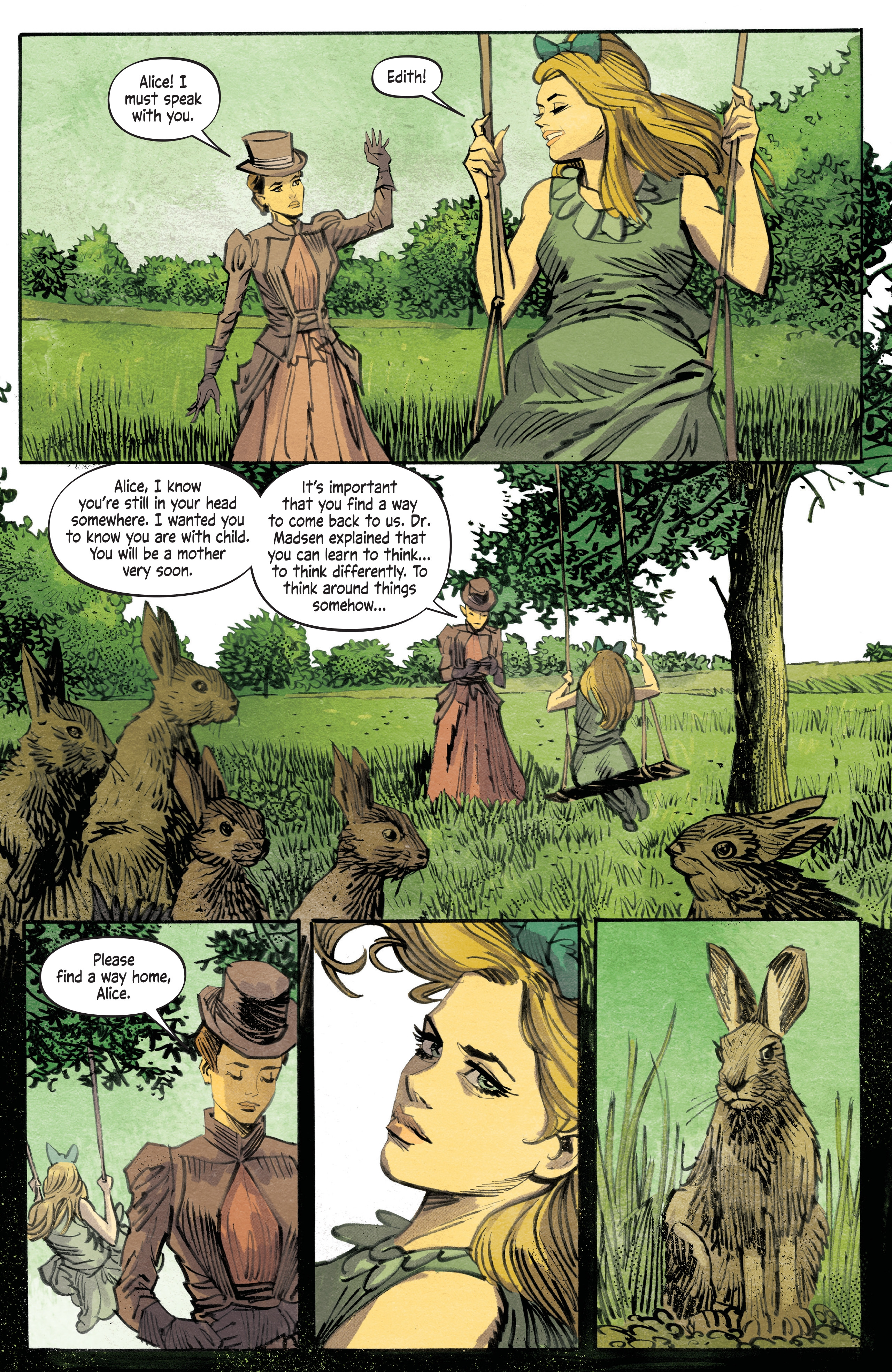 Read online Alice Never After comic -  Issue #4 - 12
