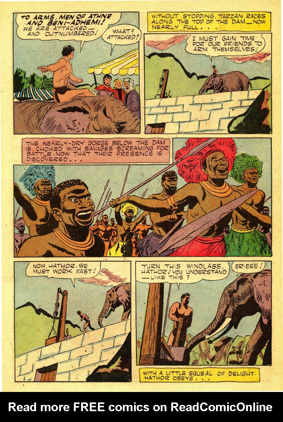 Read online Tarzan (1948) comic -  Issue #80 - 15