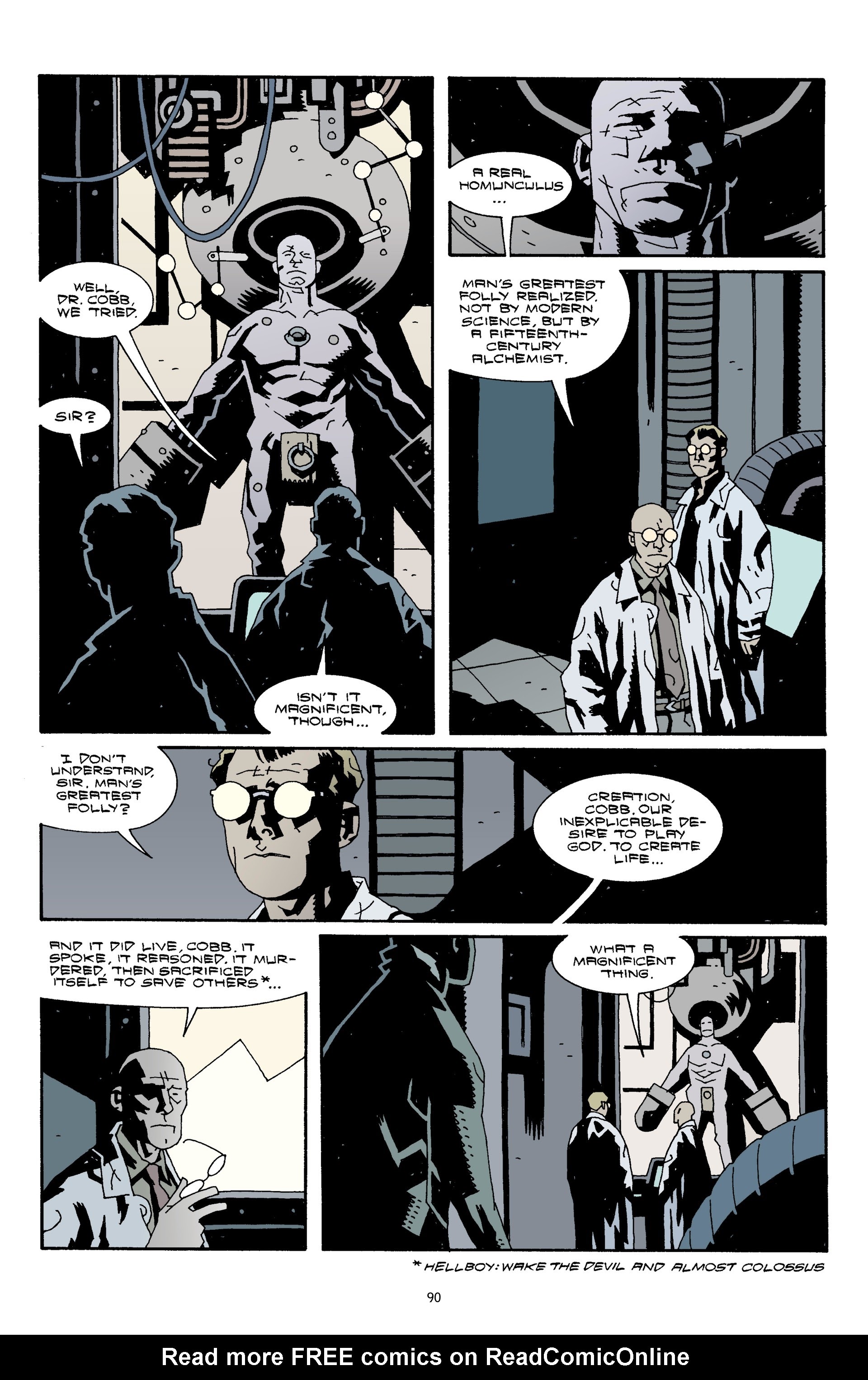 Read online B.P.R.D. Omnibus comic -  Issue # TPB 1 (Part 1) - 92
