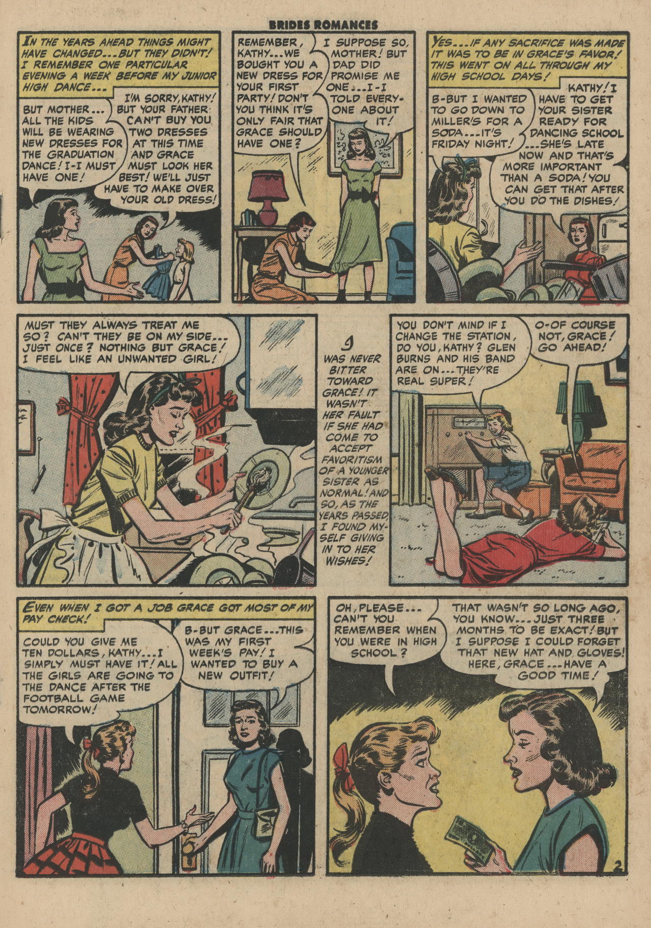 Read online Brides Romances comic -  Issue #5 - 19