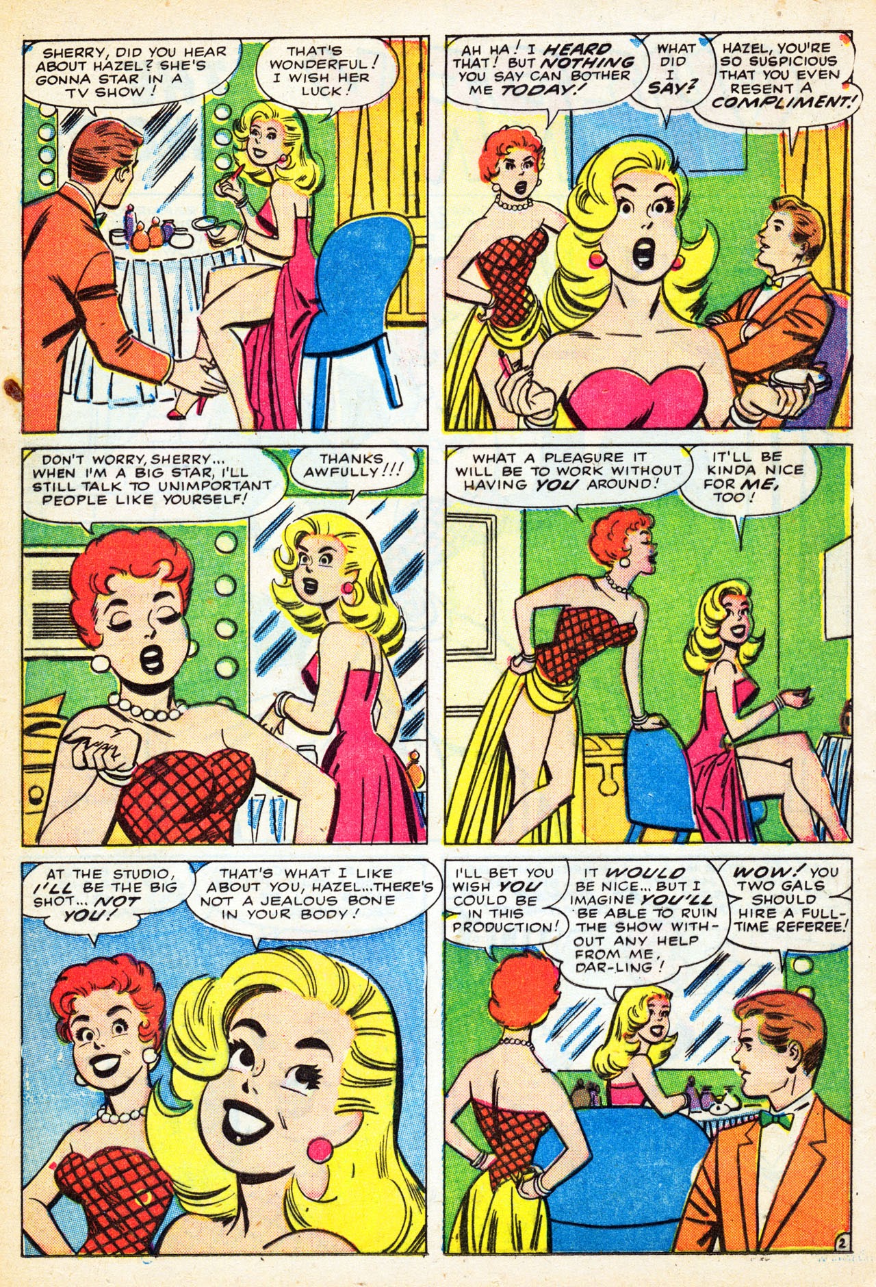 Read online Sherry the Showgirl (1957) comic -  Issue #7 - 12