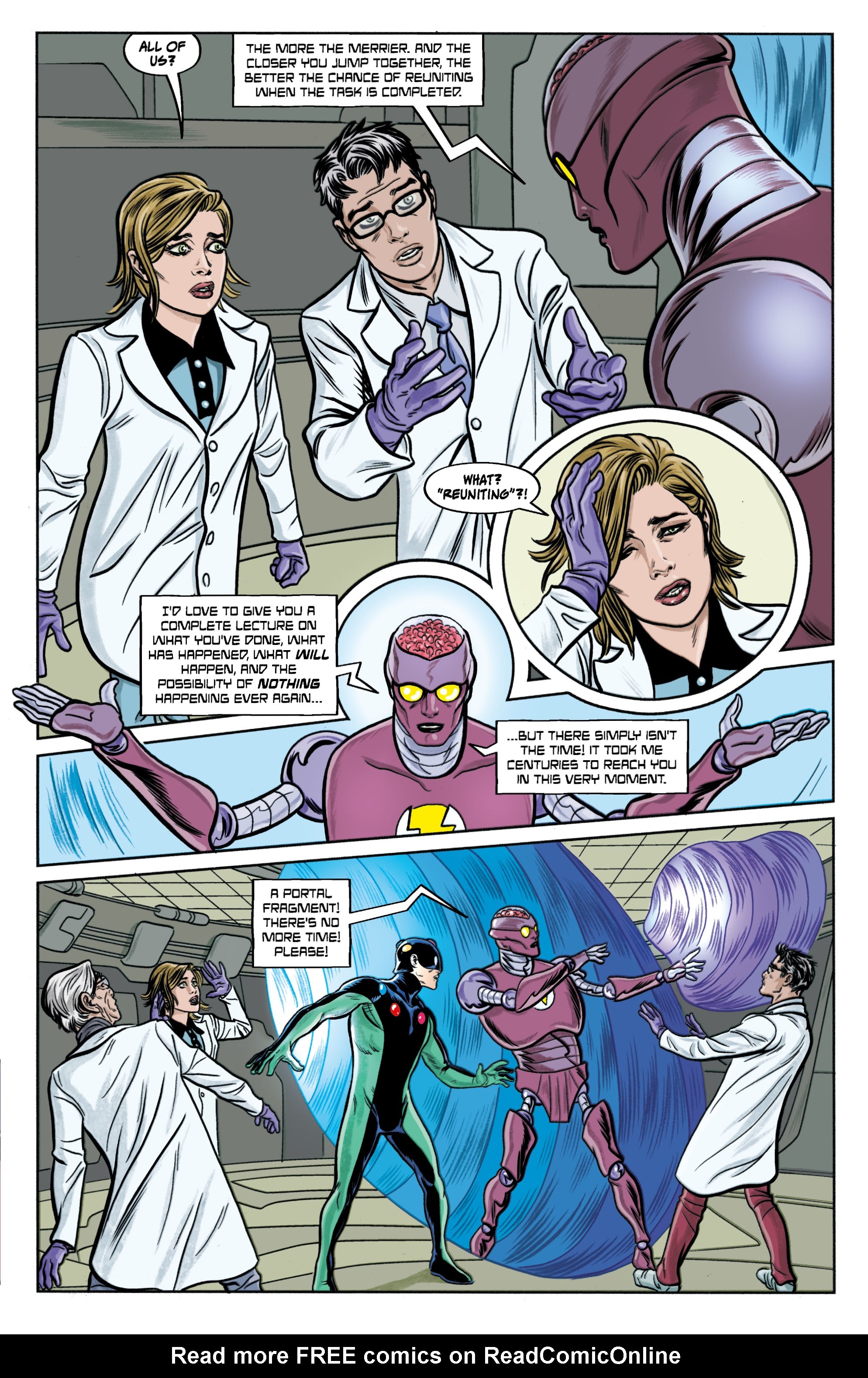 Read online X-RAY ROBOT comic -  Issue #2 - 5