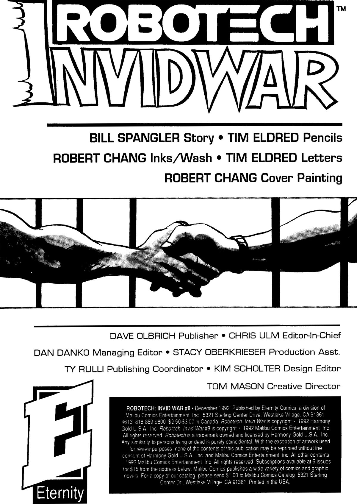 Read online Robotech: Invid War comic -  Issue #8 - 2