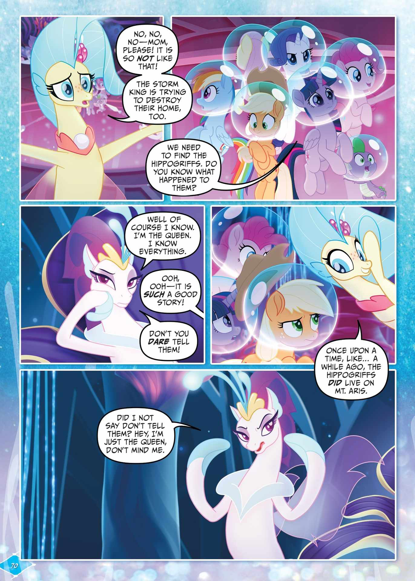 Read online My Little Pony: The Movie Adaptation comic -  Issue # TPB - 71