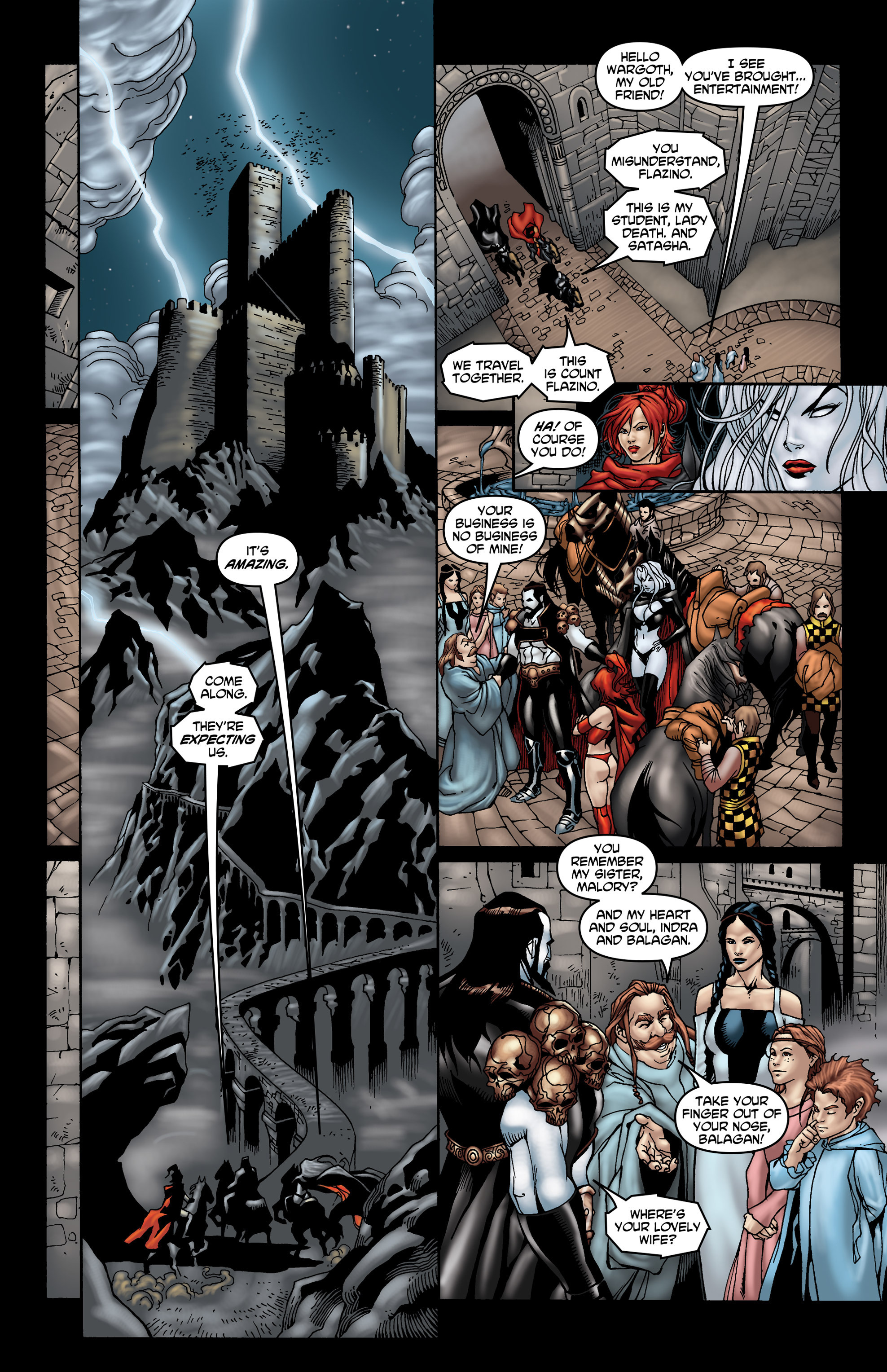 Read online Lady Death Origins comic -  Issue #12 - 4