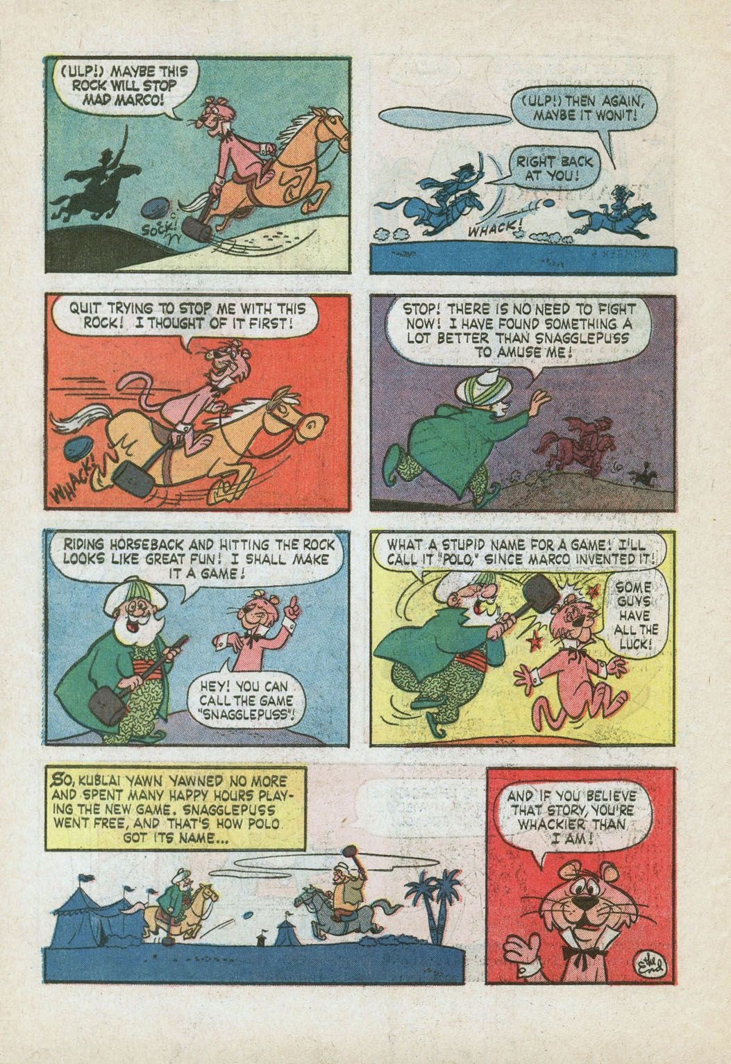 Read online Snagglepuss comic -  Issue #4 - 34