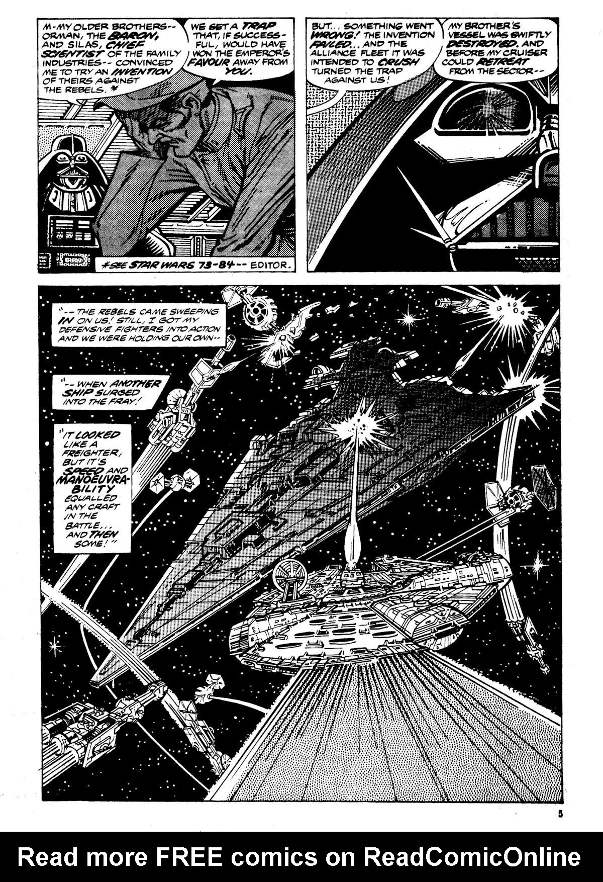 Read online Star Wars Weekly comic -  Issue #85 - 5