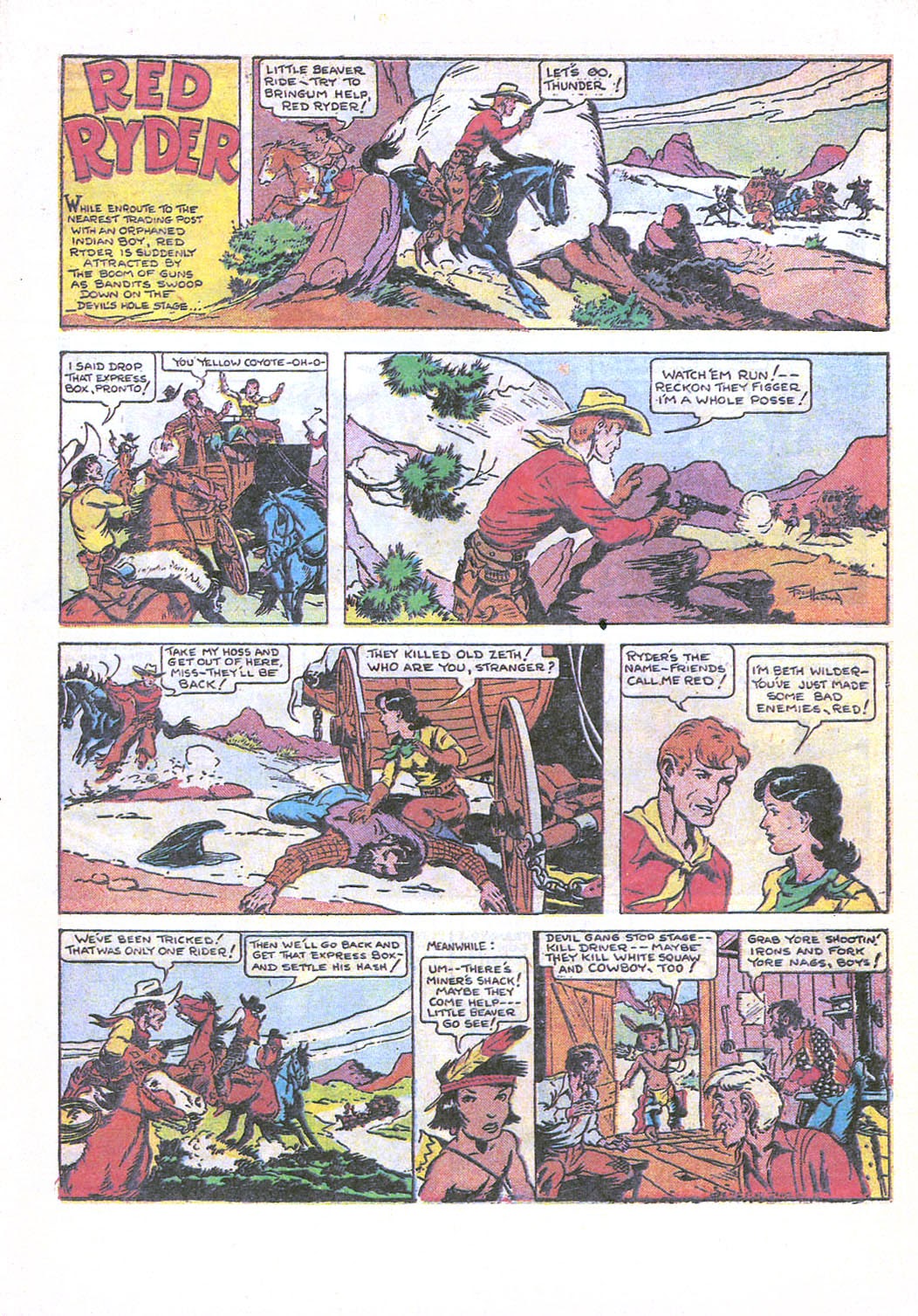 Read online Red Ryder Comics comic -  Issue # Full - 3