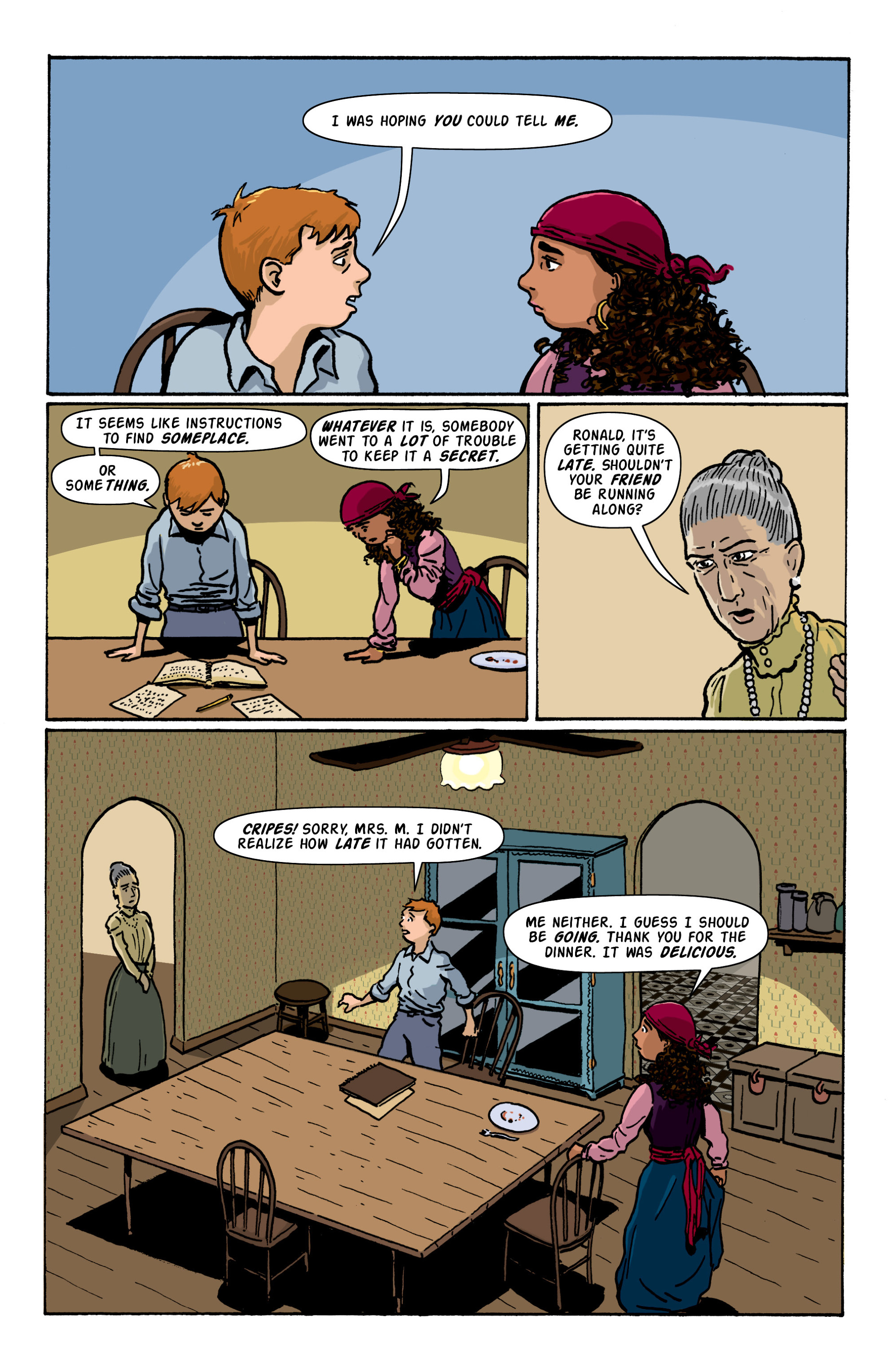 Read online Rocket Robinson and the Pharaoh's Fortune comic -  Issue # TPB (Part 2) - 1