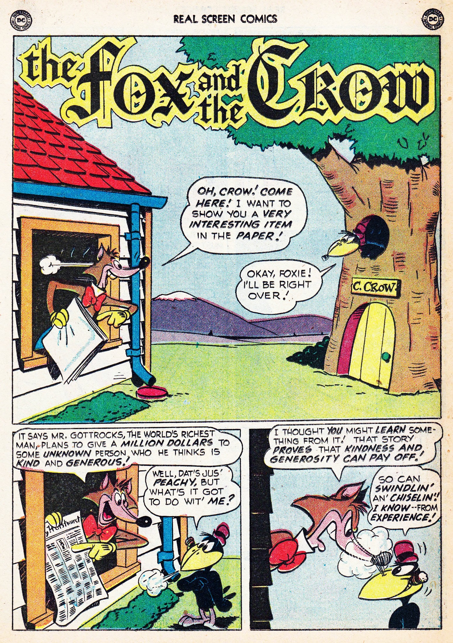 Read online Real Screen Comics comic -  Issue #37 - 21