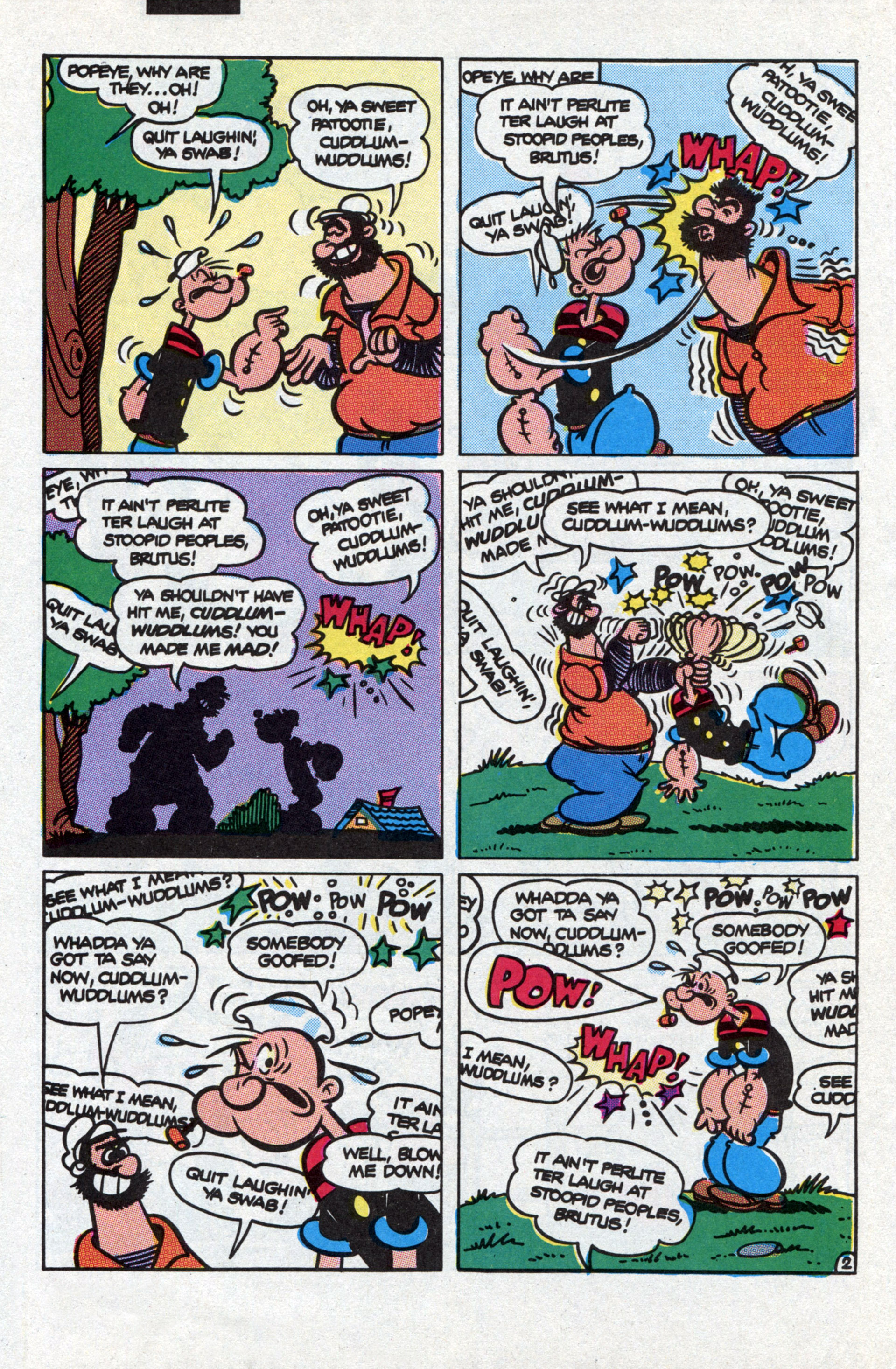 Read online Popeye (1993) comic -  Issue #3 - 16