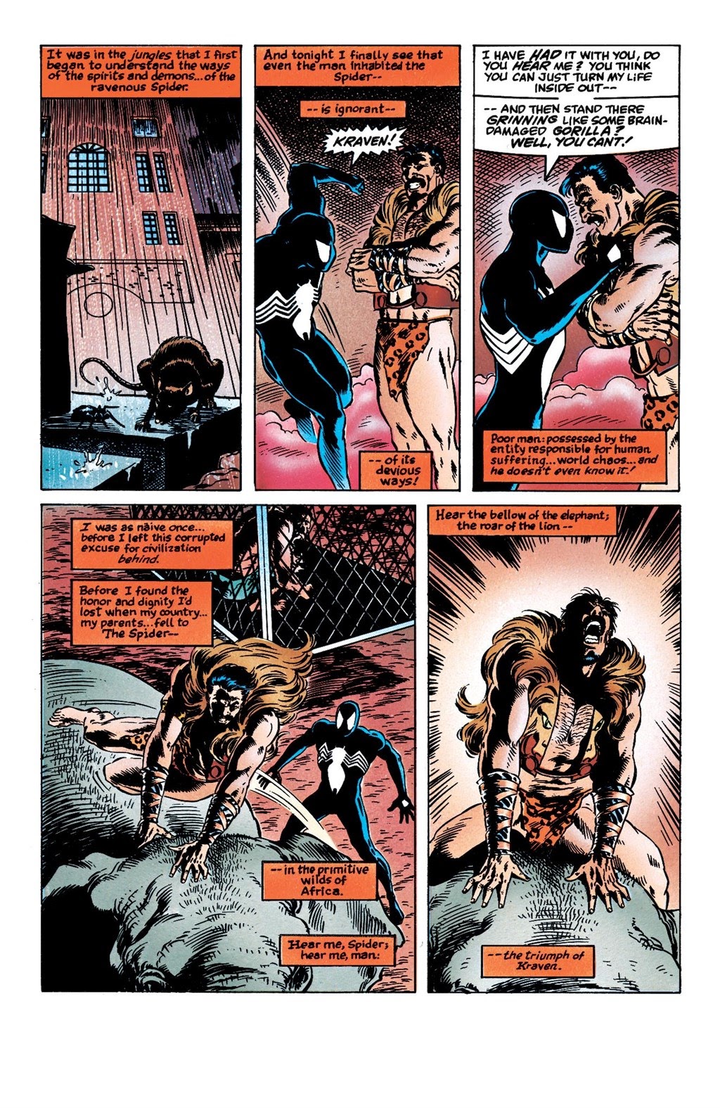 Read online Spider-Man: Kraven's Last Hunt Marvel Select comic -  Issue # TPB (Part 2) - 9