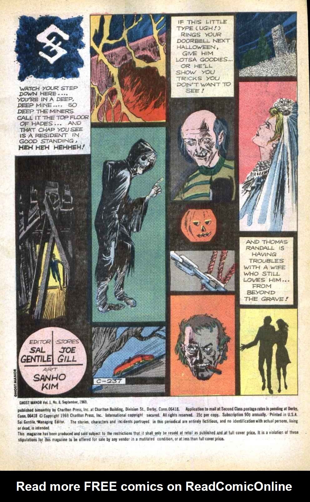 Read online Ghost Manor comic -  Issue #8 - 3