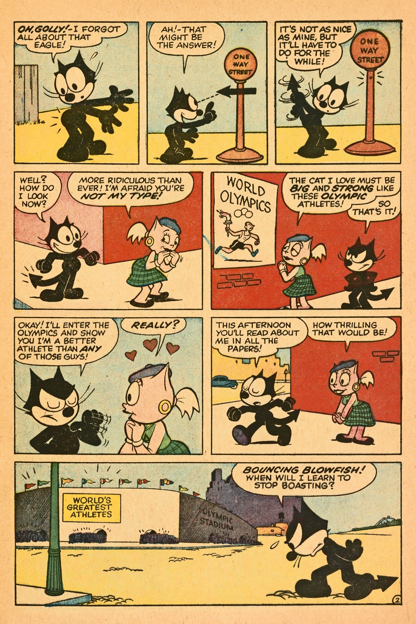 Read online Felix the Cat (1955) comic -  Issue #112 - 13