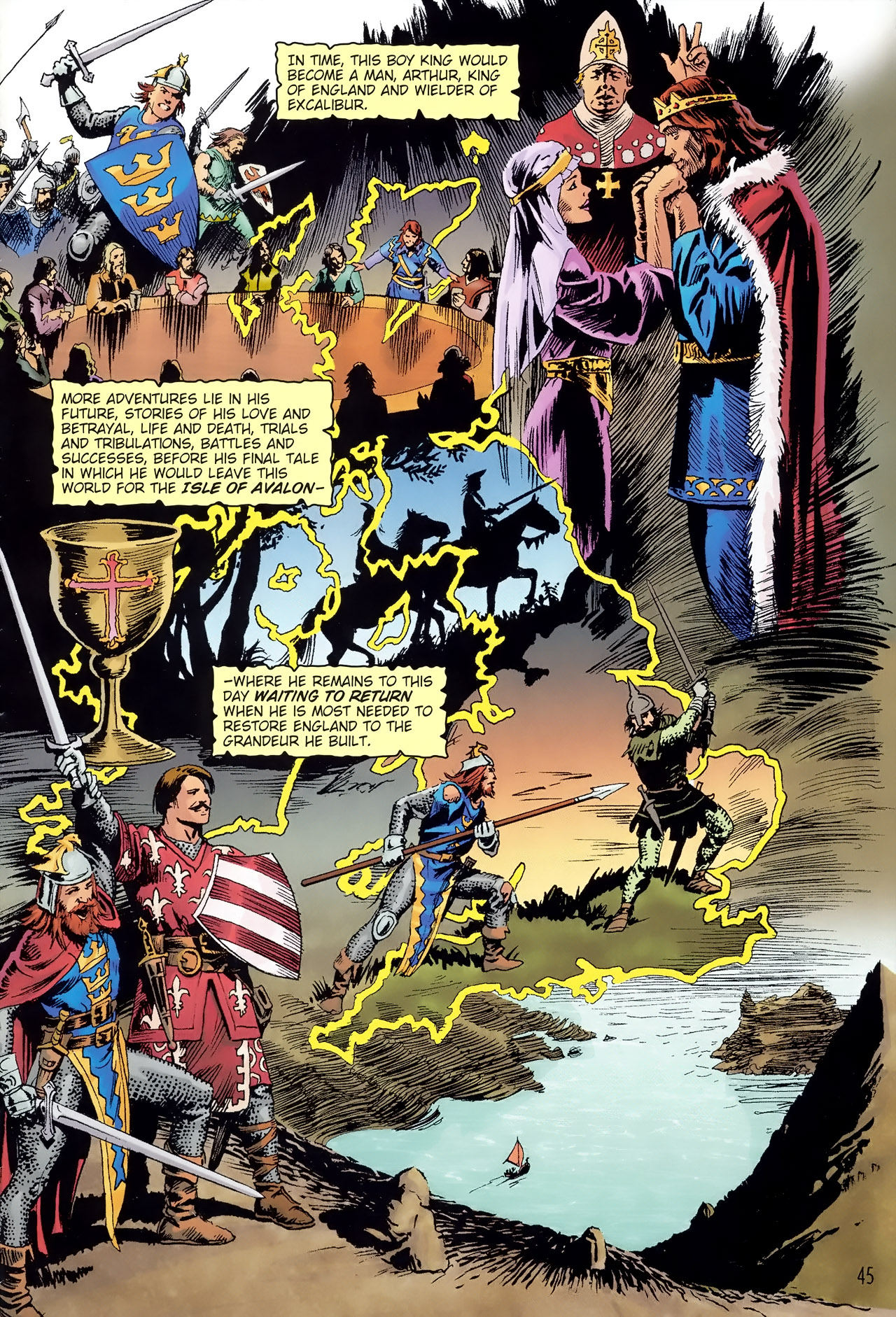 Read online King Arthur - Excalibur Unsheated comic -  Issue # Full - 45