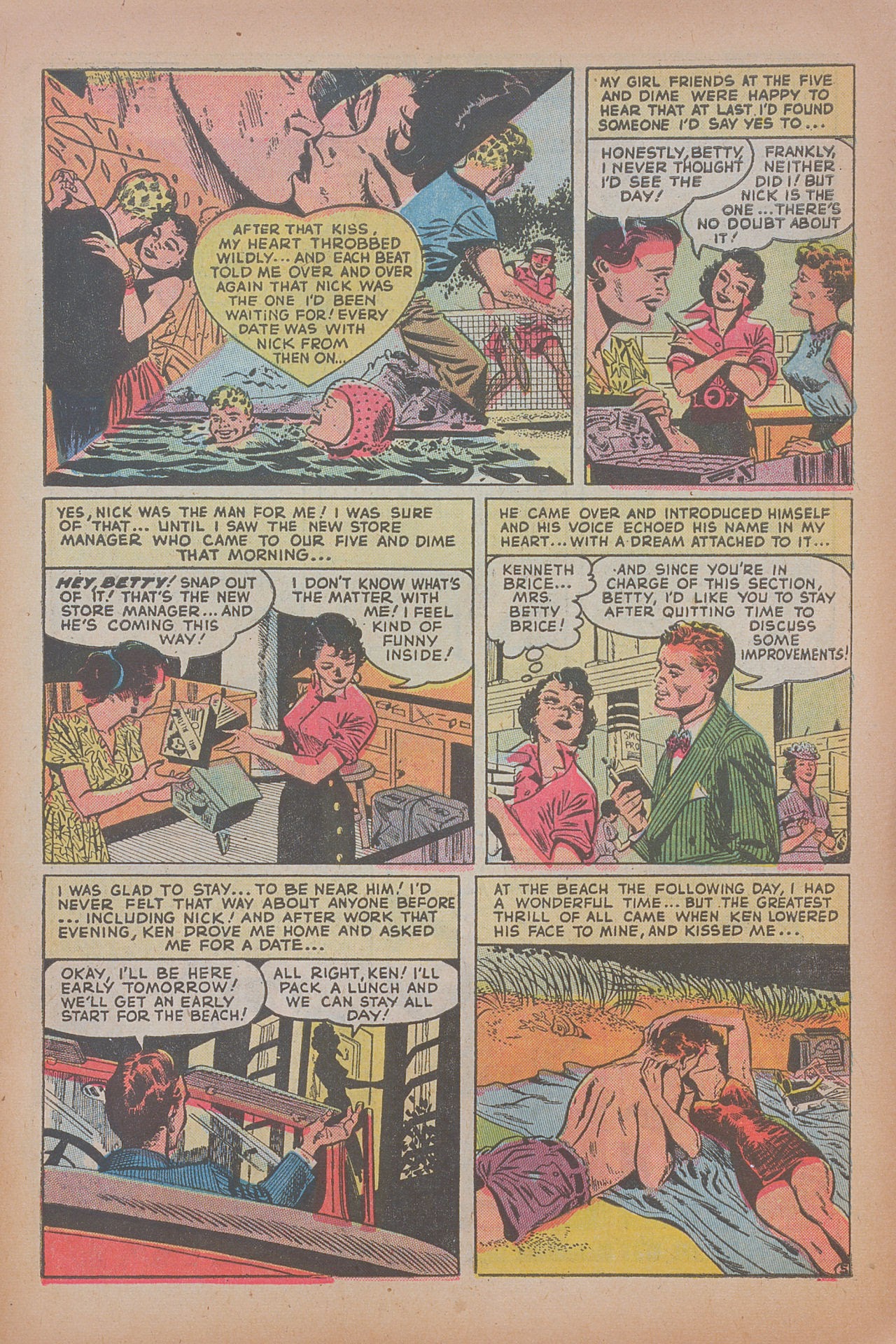 Read online Love Romances comic -  Issue #39 - 31