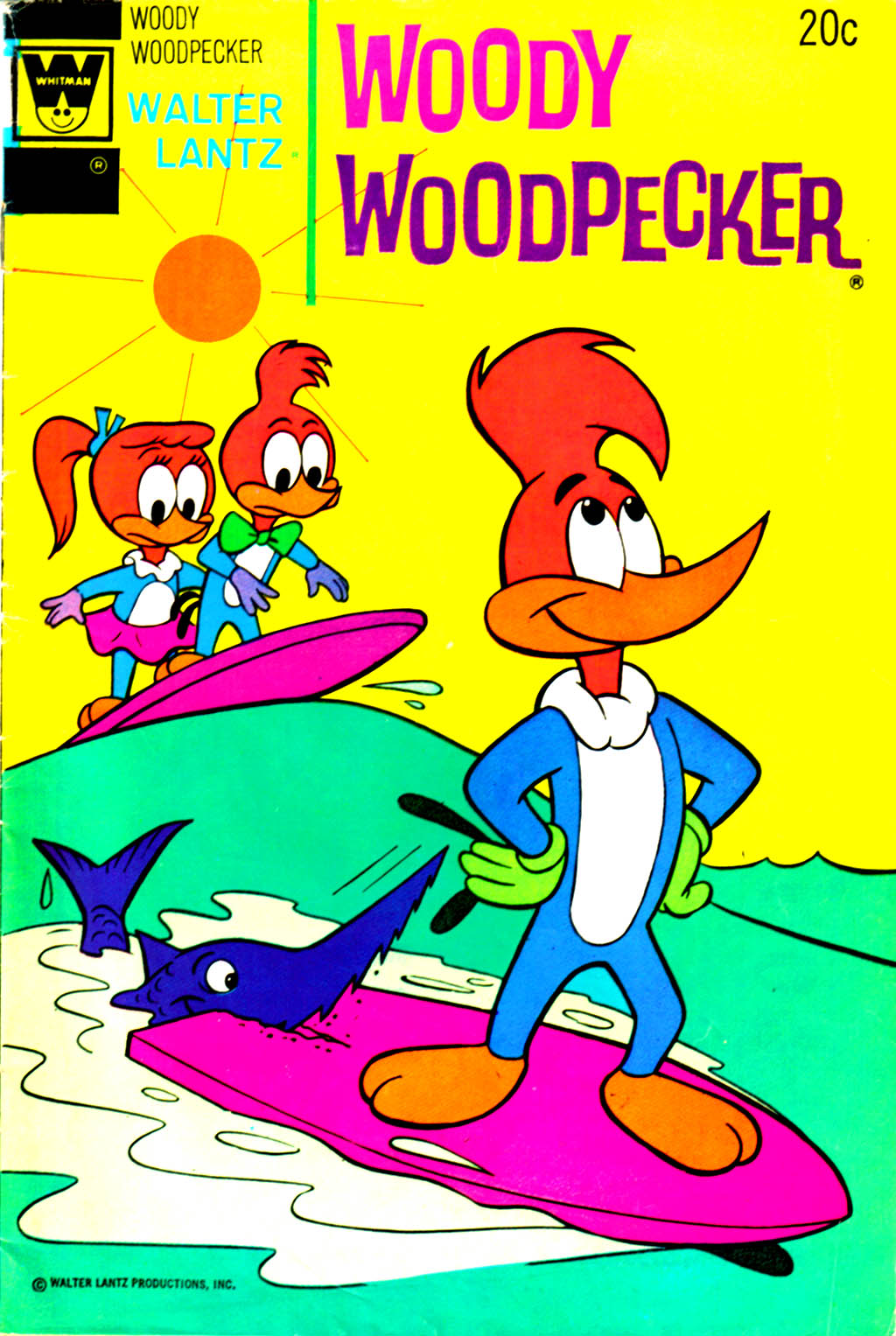 Read online Walter Lantz Woody Woodpecker (1962) comic -  Issue #132 - 1