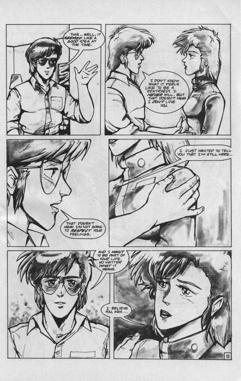 Read online Robotech II: The Sentinels - The Malcontent Uprisings comic -  Issue #12 - 25