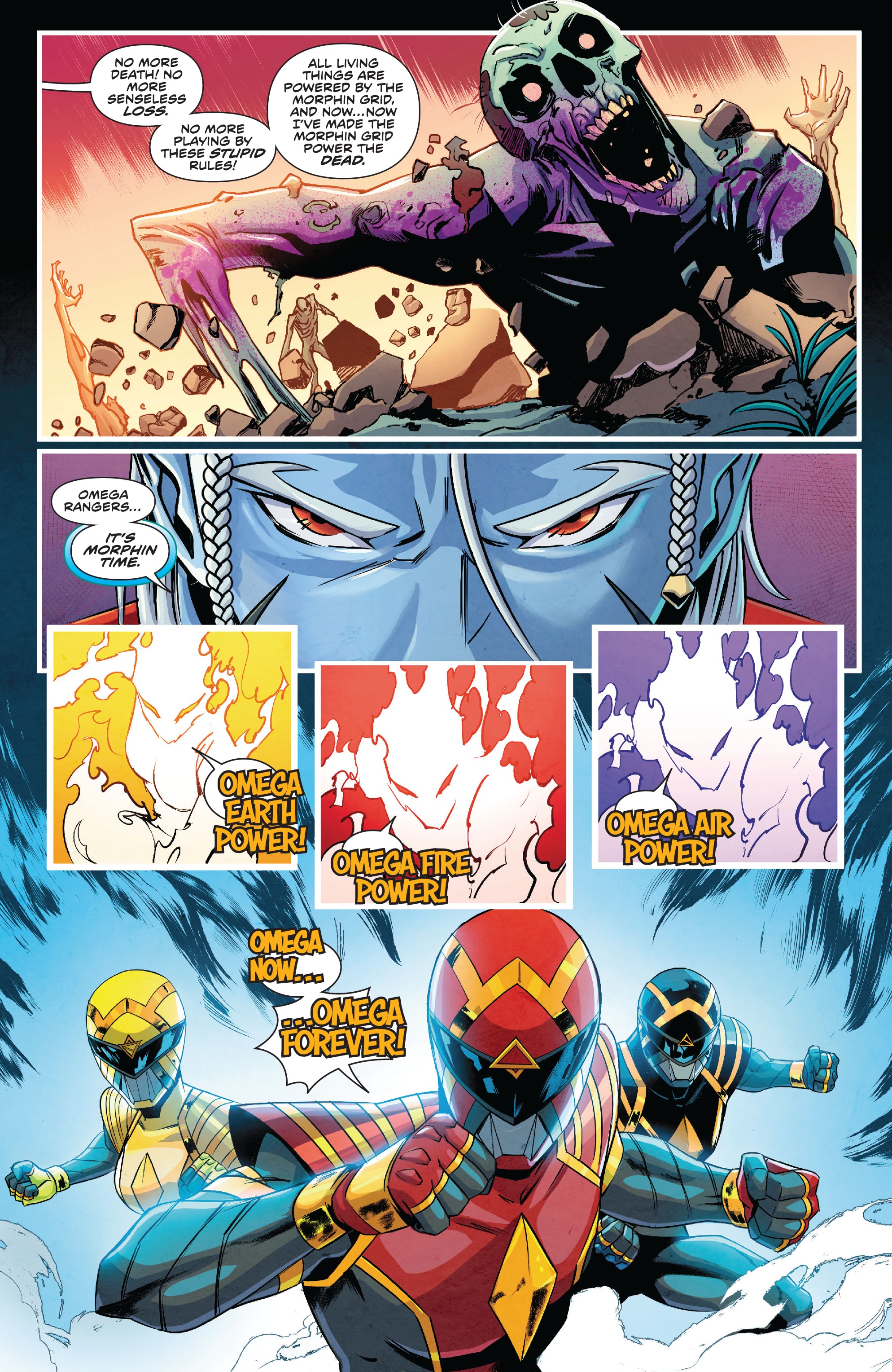 Read online Power Rangers Unlimited comic -  Issue # The Death Ranger - 32