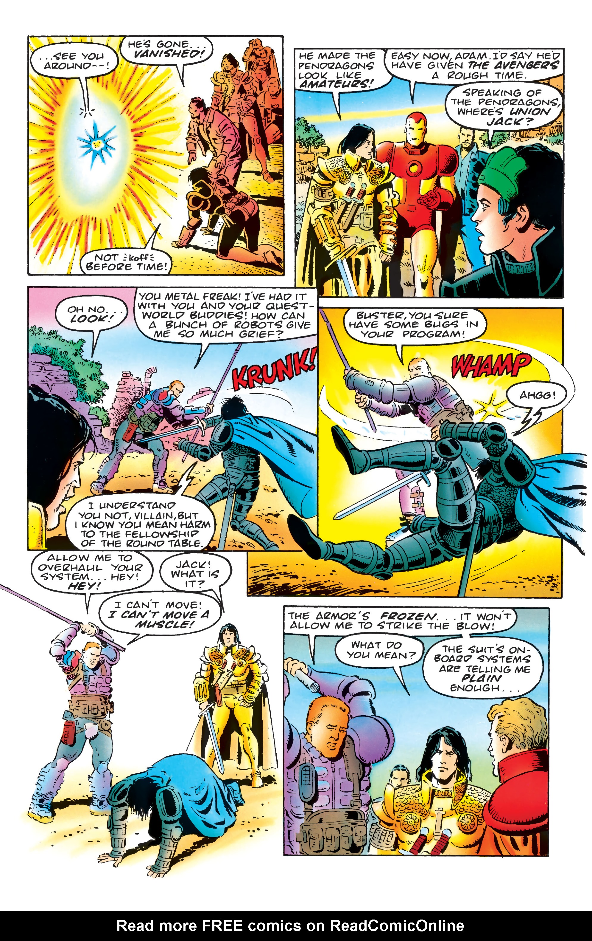 Read online Knights of Pendragon Omnibus comic -  Issue # TPB (Part 5) - 91