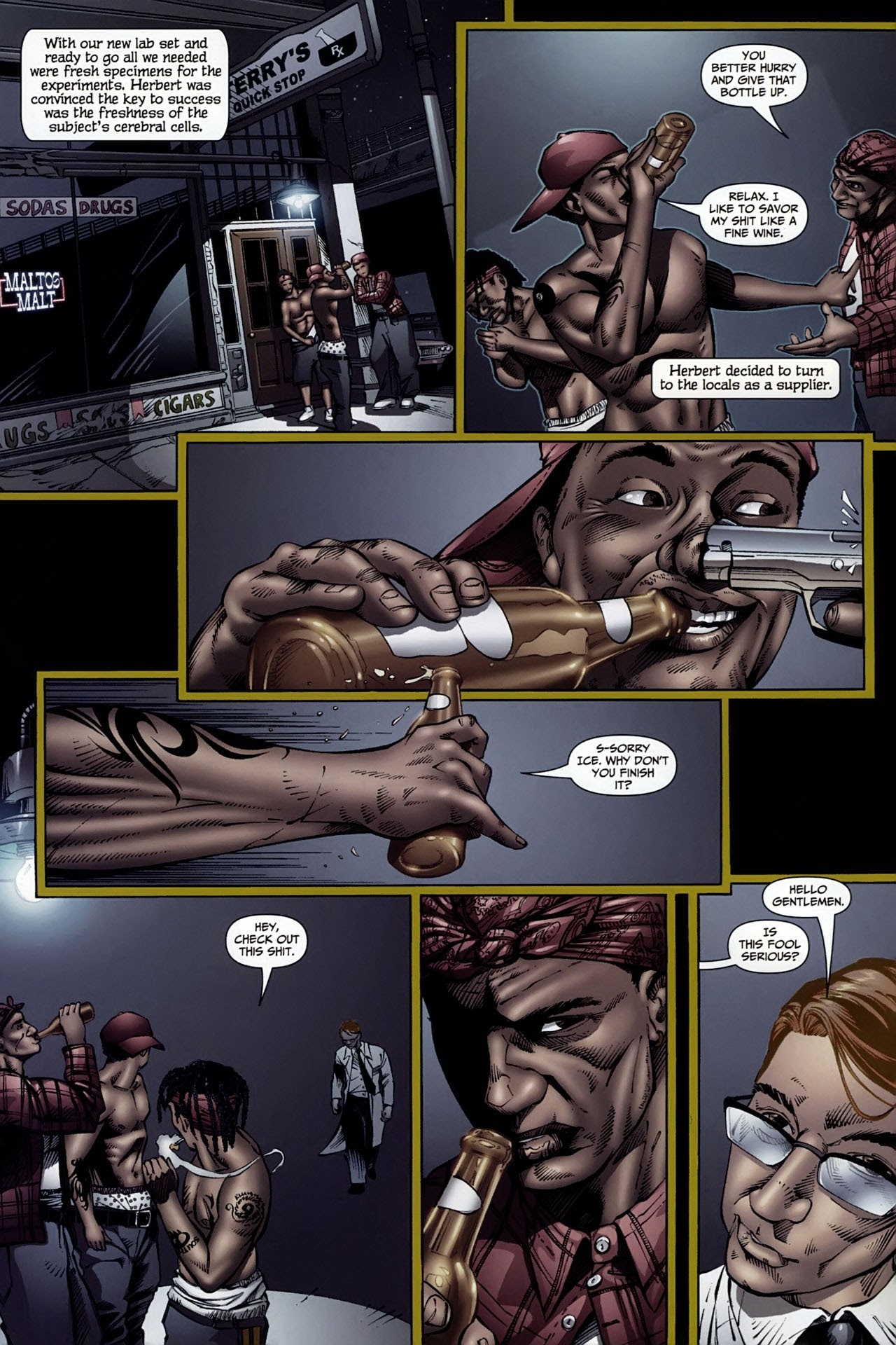 Read online The Chronicles of Dr. Herbert West comic -  Issue #1 - 16