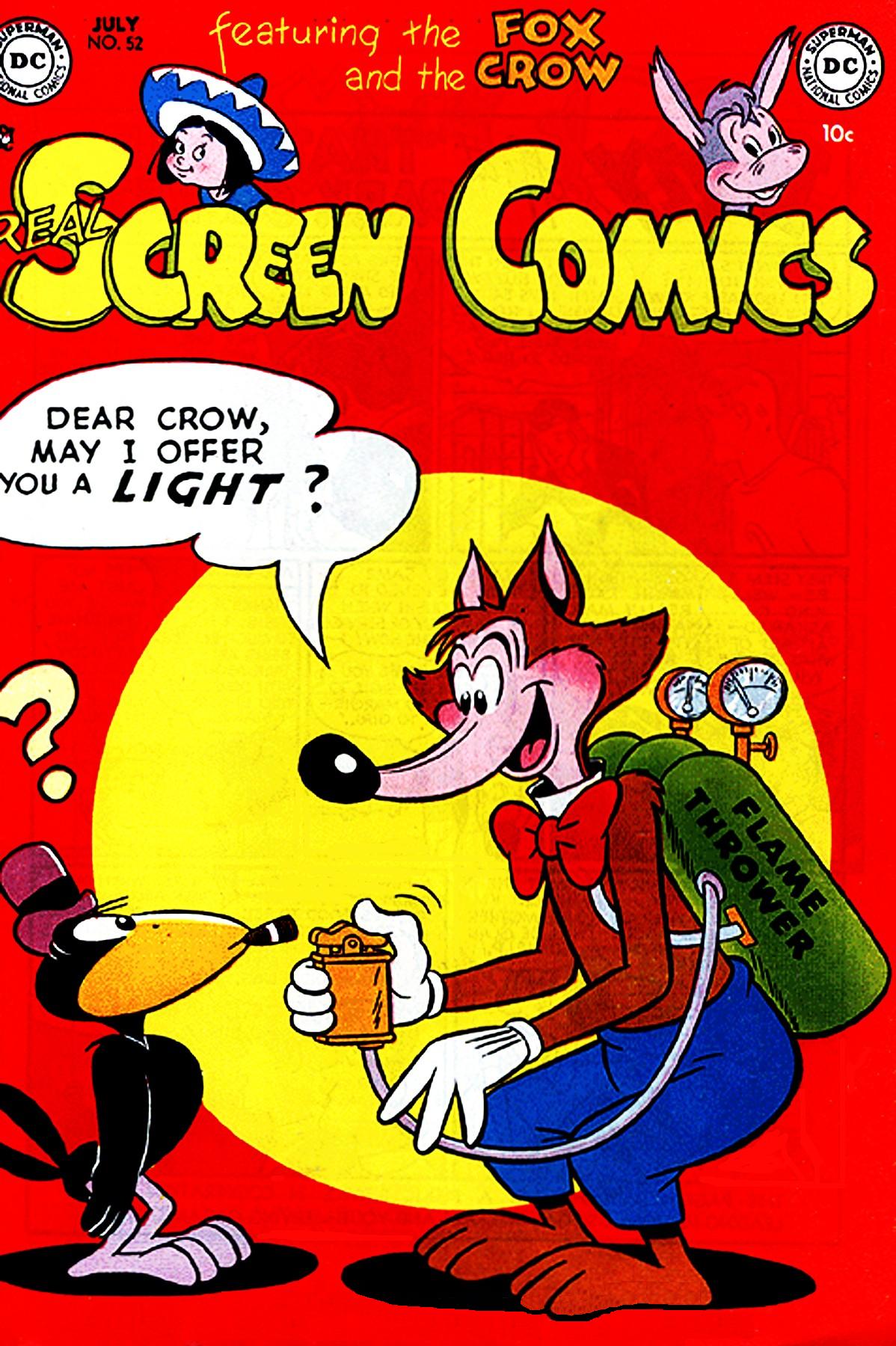 Read online Real Screen Comics comic -  Issue #52 - 1